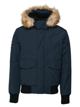 Superdry Tussenjas ‘Everest’ Nachtblauw / Lichtbruin