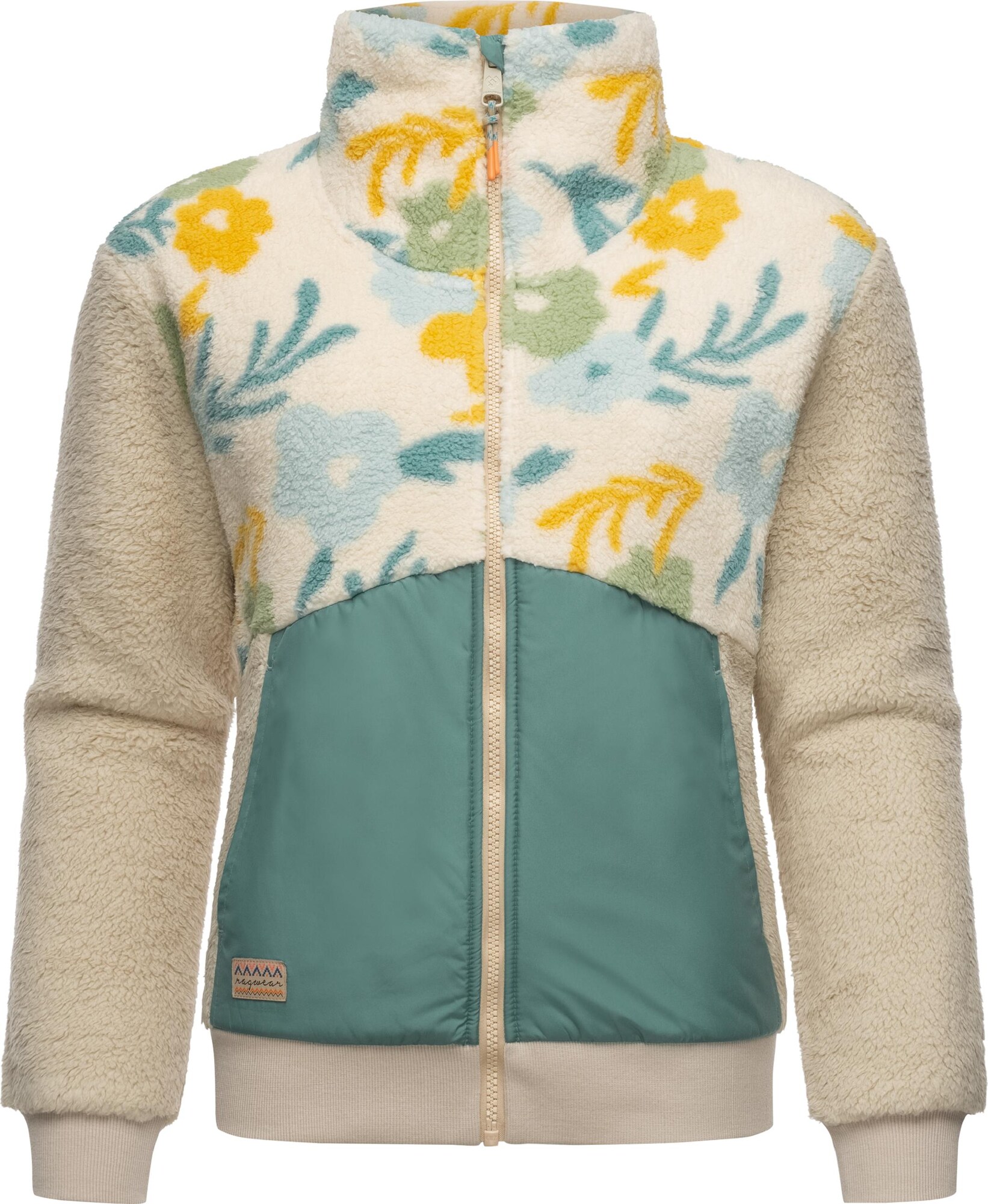 Ragwear Geacă funcțională Madaras  bej / albastru deschis / galben / verde petrol