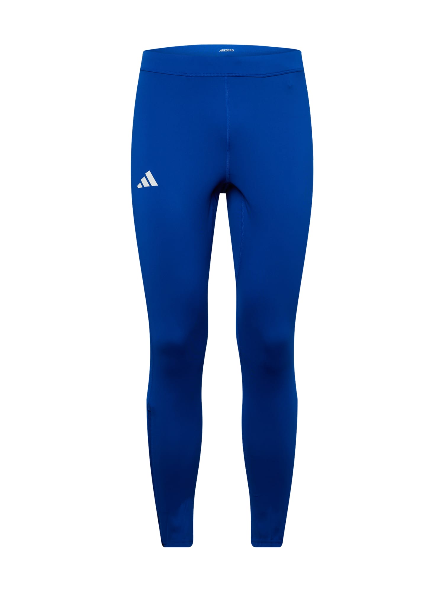 ADIDAS PERFORMANCE Sportinės kelnės 'ADIZERO' kobalto mėlyna / balta