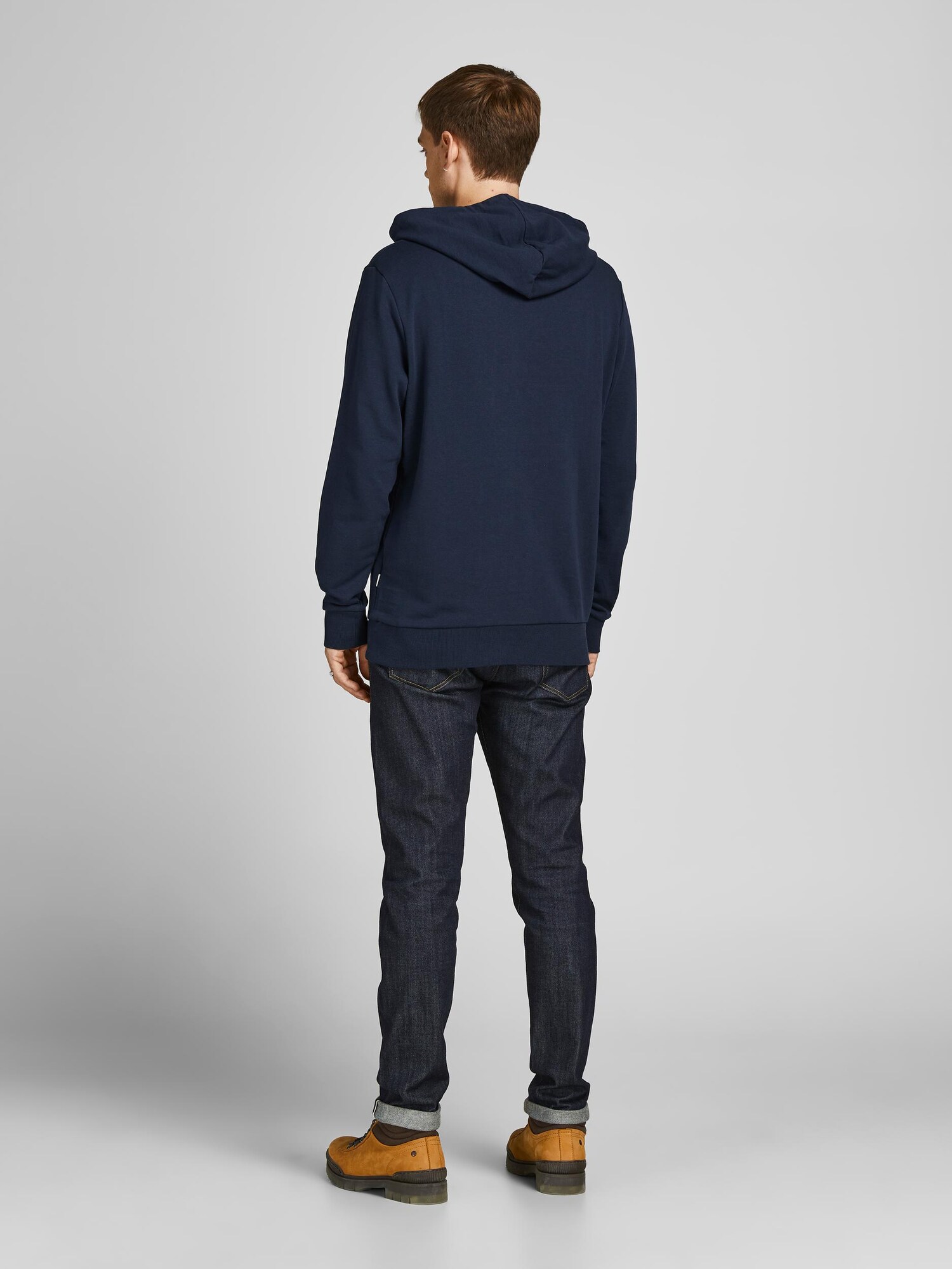 JACK & JONES Mikina 'Shark' námornícka modrá (obrázok 4)
