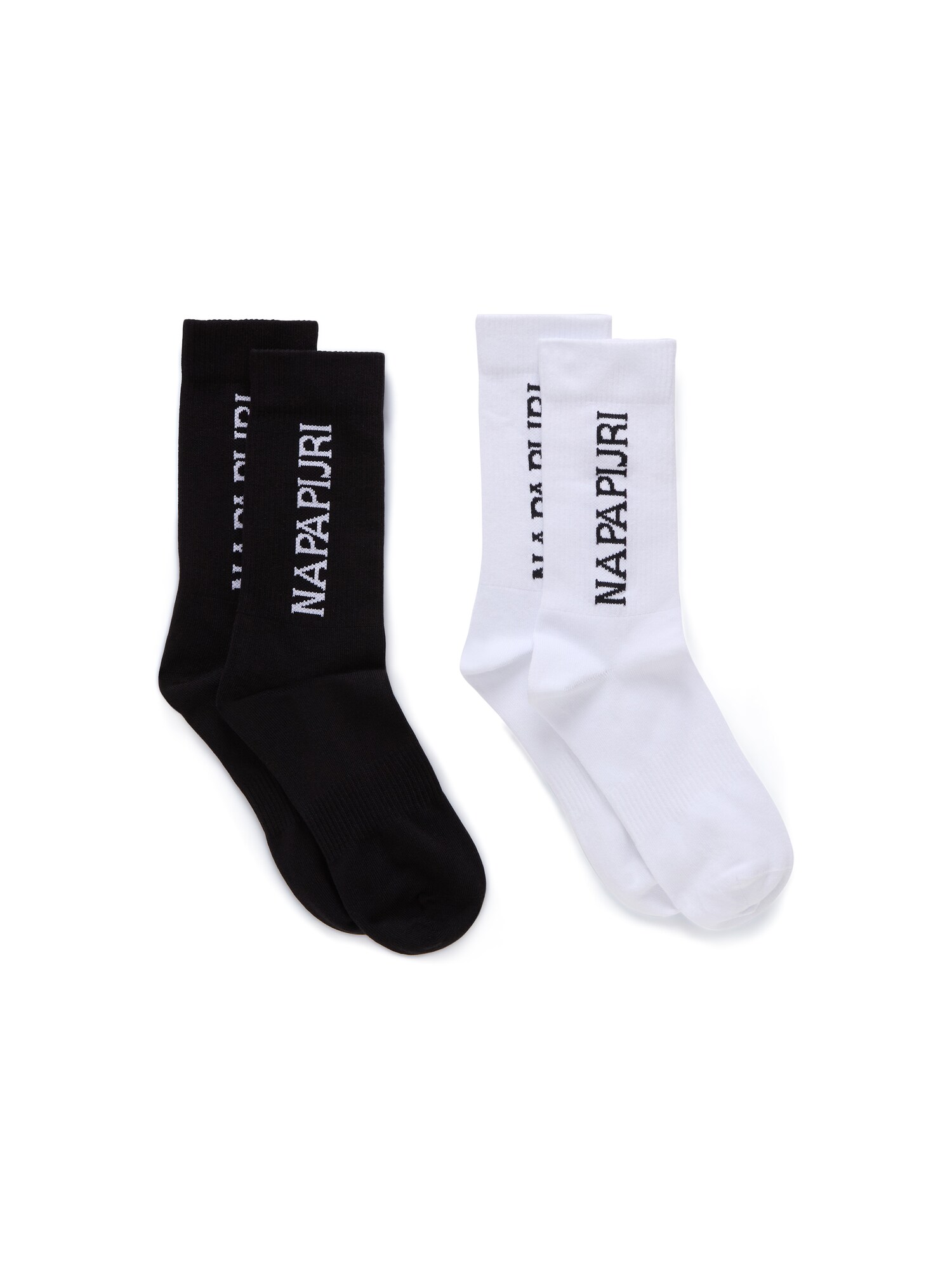 NAPAPIJRI Șosete  negru / alb
