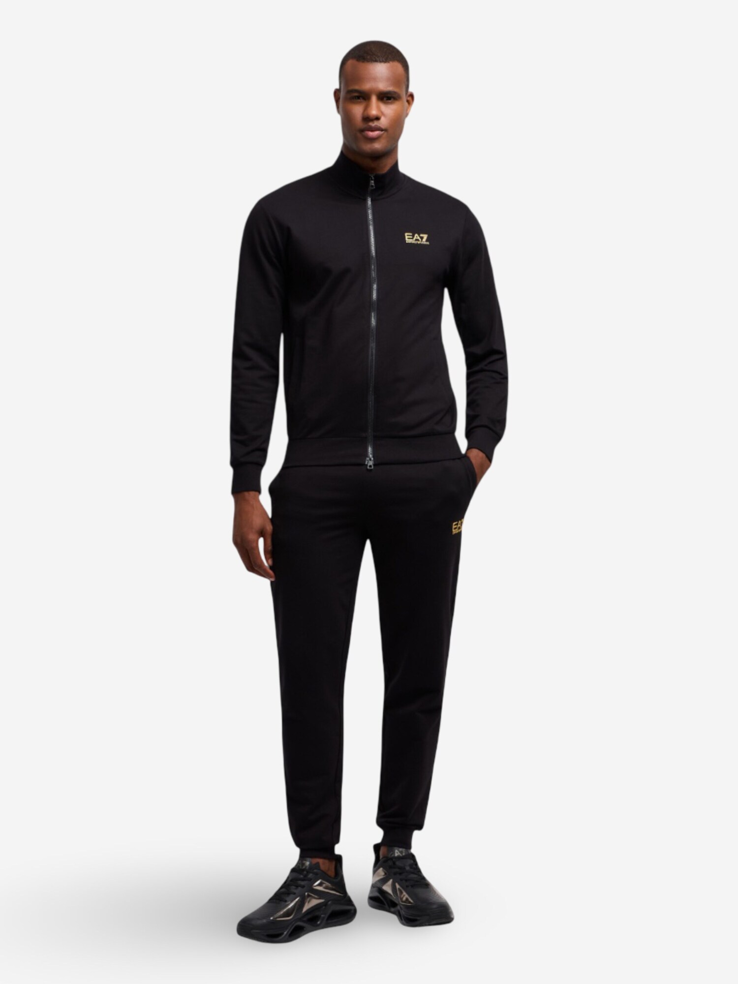 EA7 Emporio Armani Ropa para correr oro / negro – imagen 3