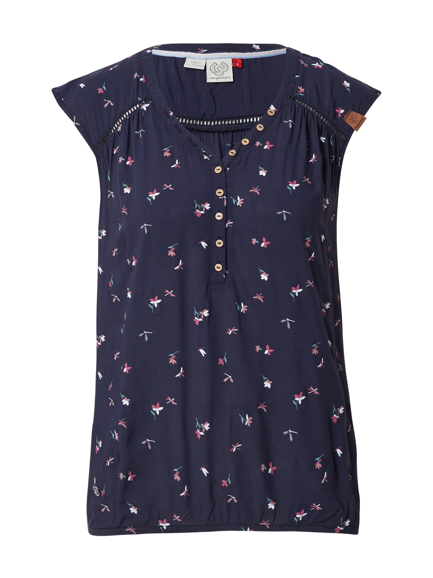 Ragwear Bluza 'Salty' tamno plava / žad / roza / bijela
