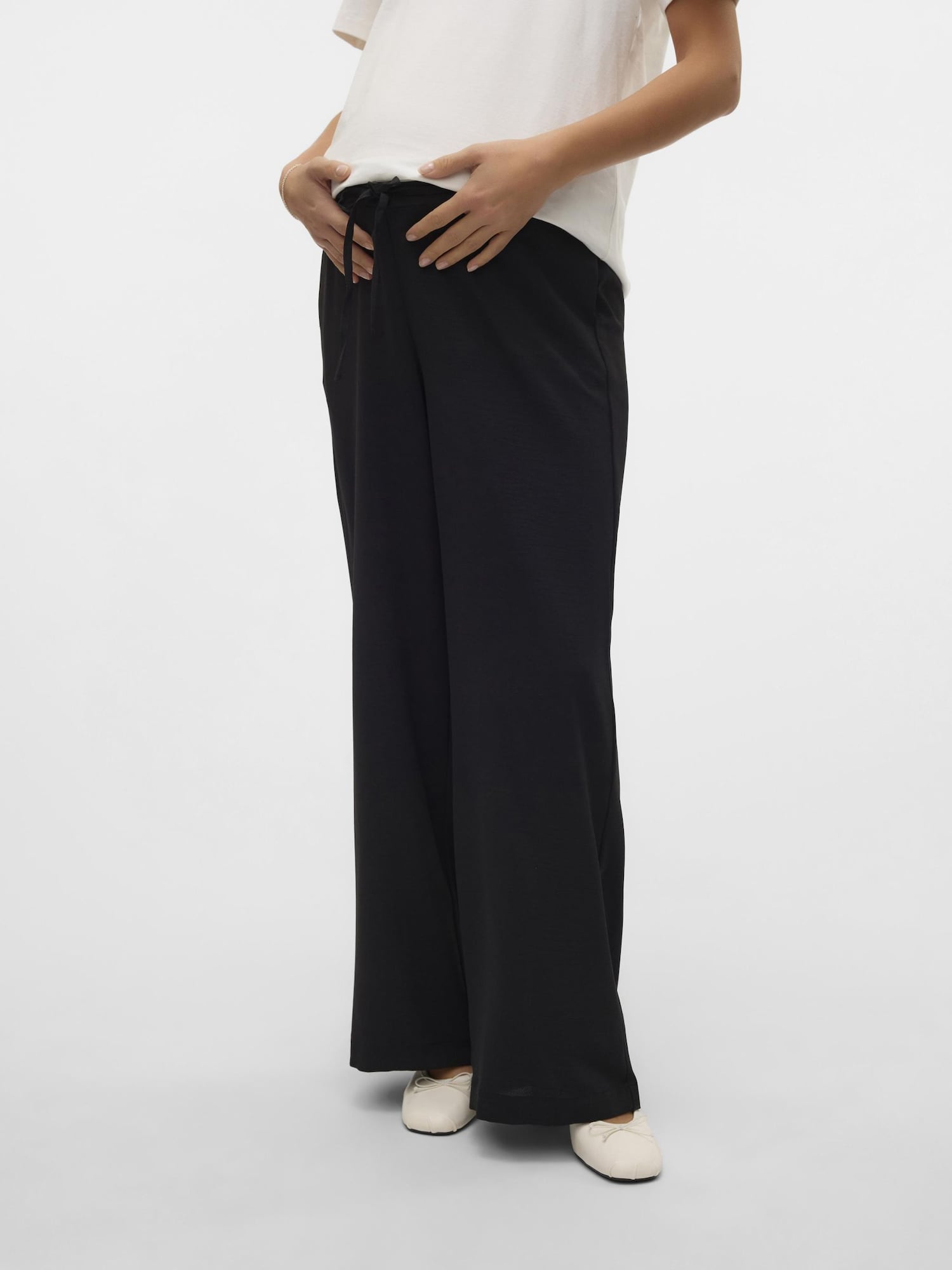 Vero Moda Maternity Nohavice 'VMMalva' čierna (obrázok 6)