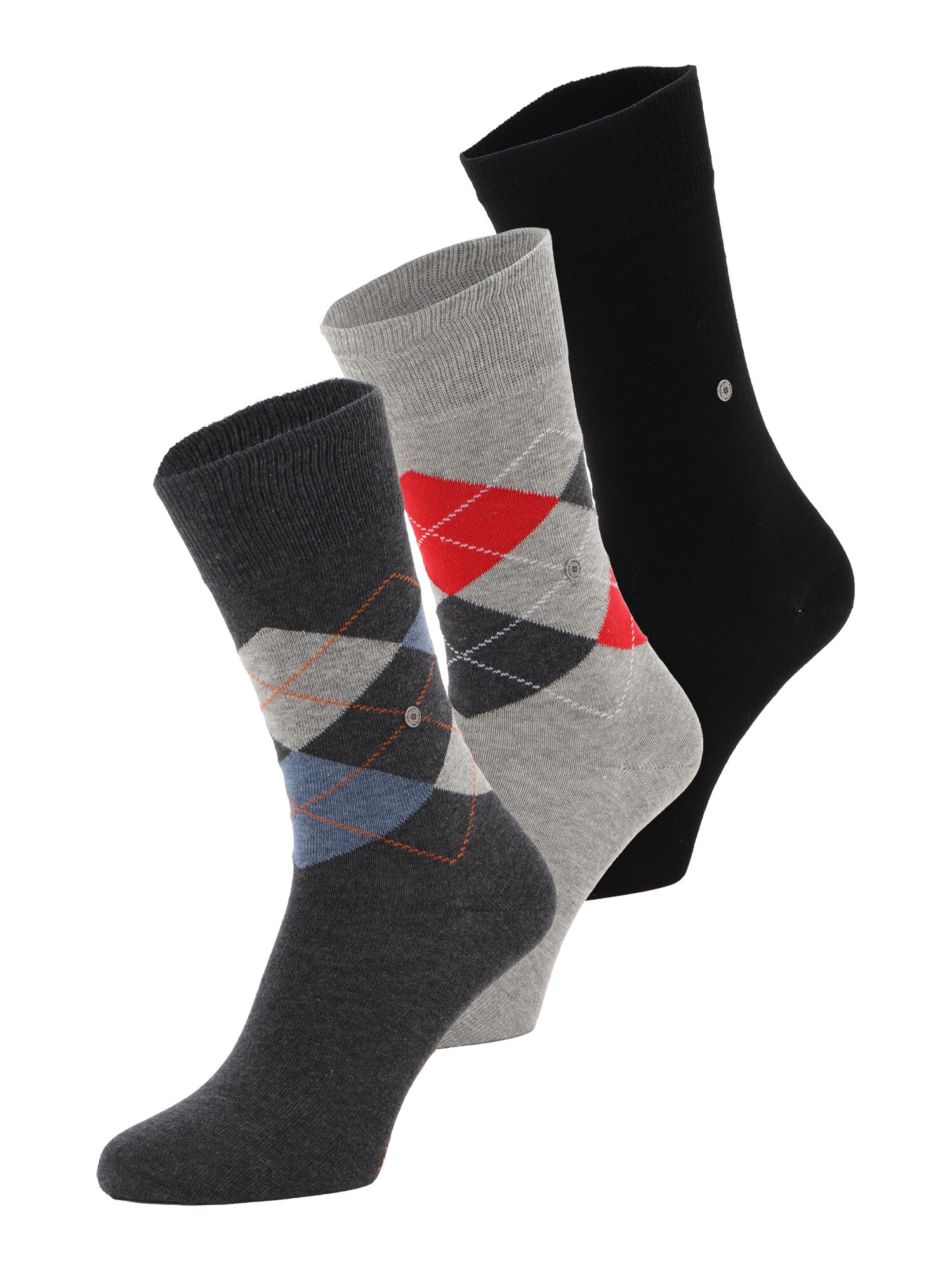 Burlington Sokken Donkerblauw / Grijs / Gemengde Kleuren