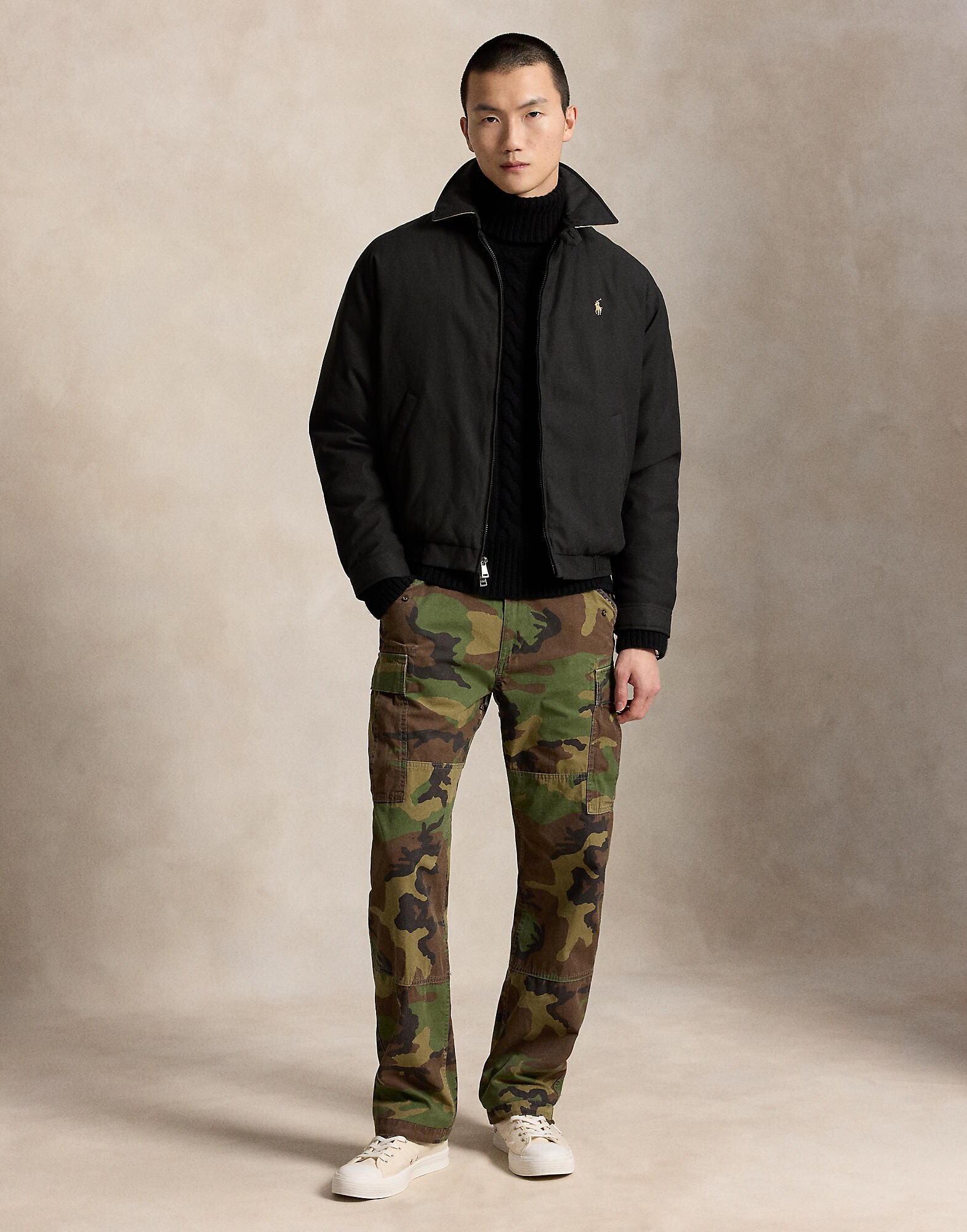 Polo Ralph Lauren Chaqueta de entretiempo negro – imagen 4