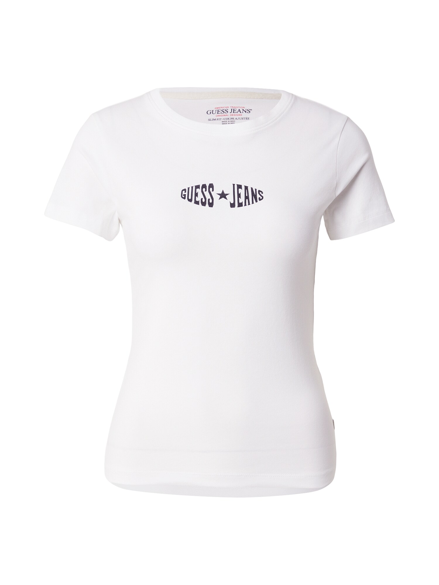 GUESS JEANS Camiseta negro / blanco – imagen 9