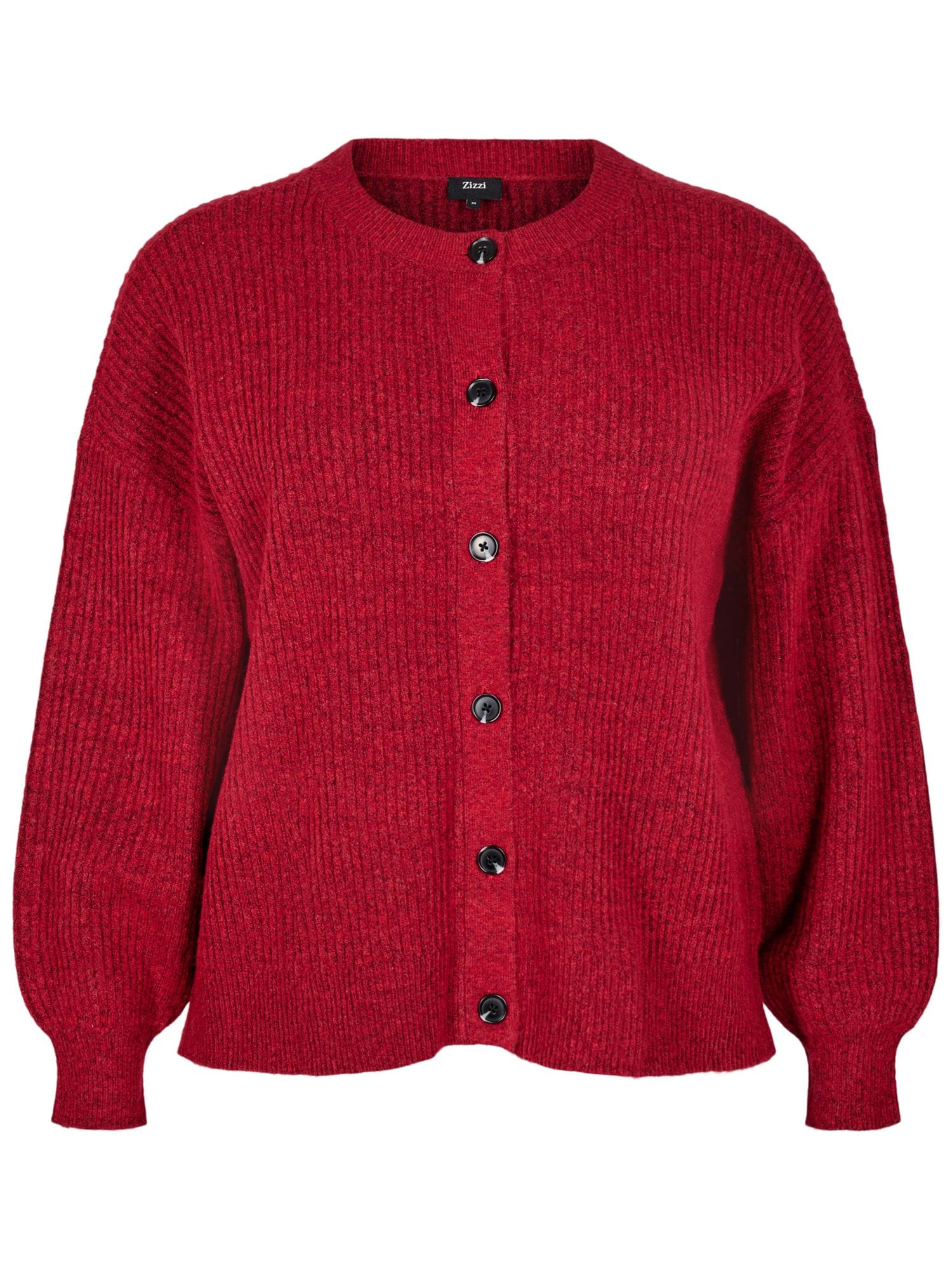 Zizzi Geacă tricotată Cavista  roșu
