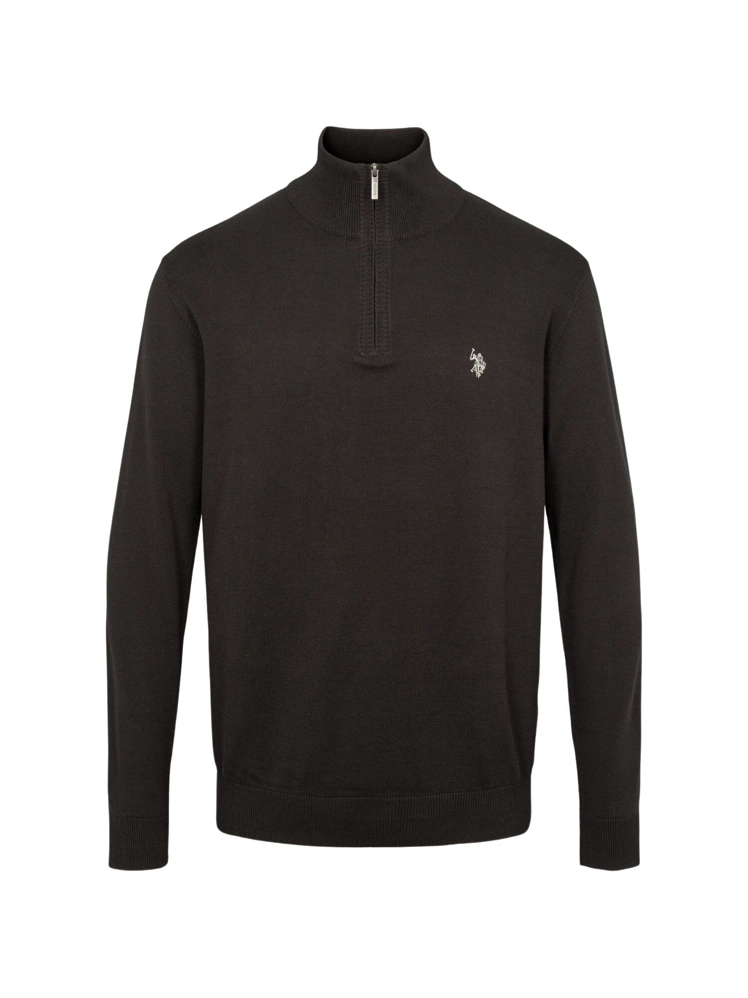 U.S. POLO ASSN. Pulover UMBRISON gri deschis / negru
