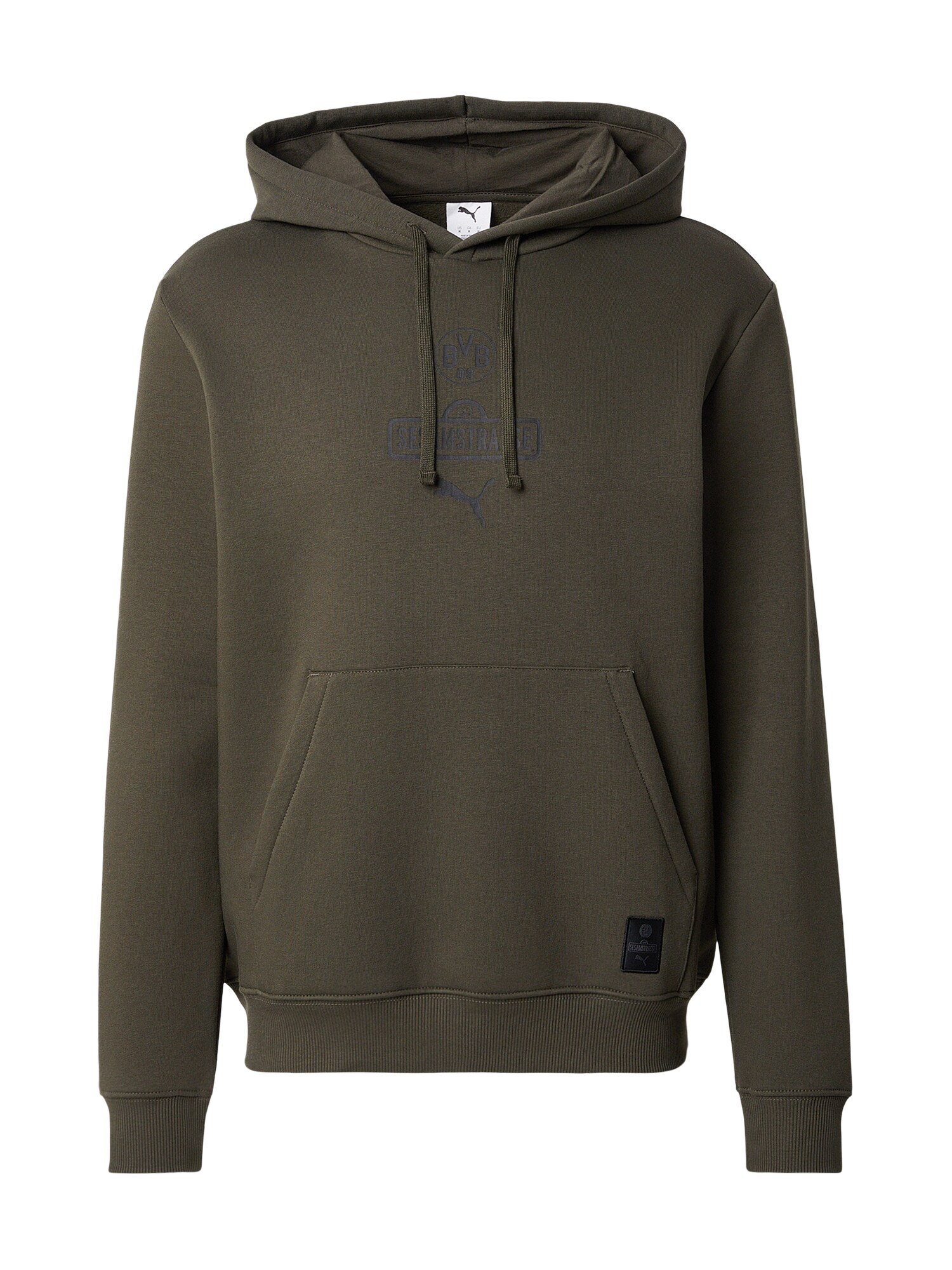 PUMA Hanorac sport BVB x Sesame Street  albastru deschis / galben / oliv / portocaliu