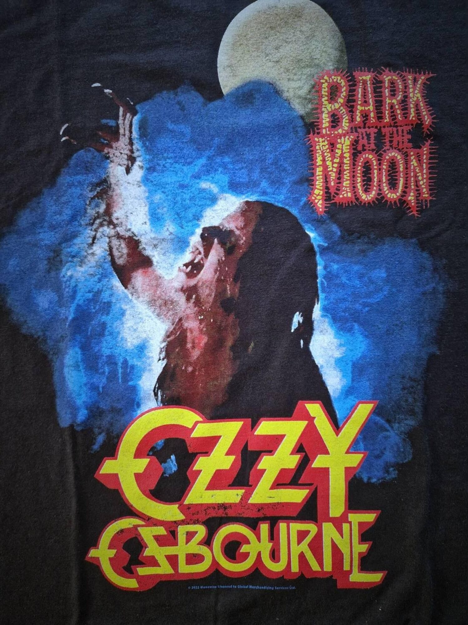 Ozzy Osbourne Camiseta 'Ozzy Osbourne Bark at the Moon T-Shirt' negro – imagen 2