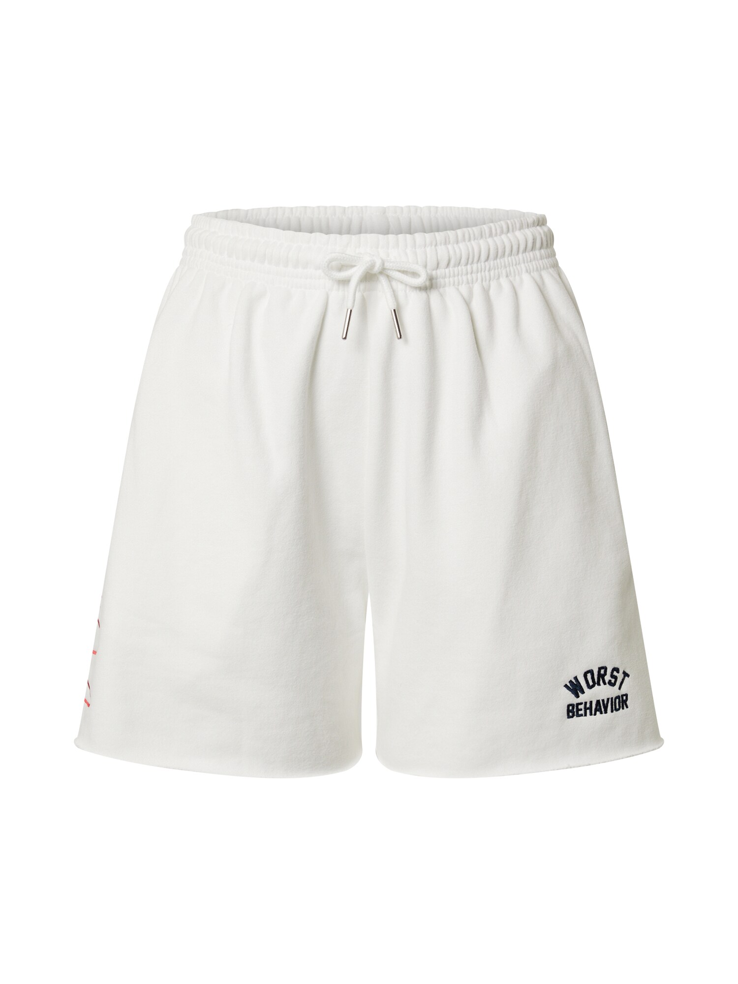 Worst Behavior Kelnės 'Sammy'  balta
