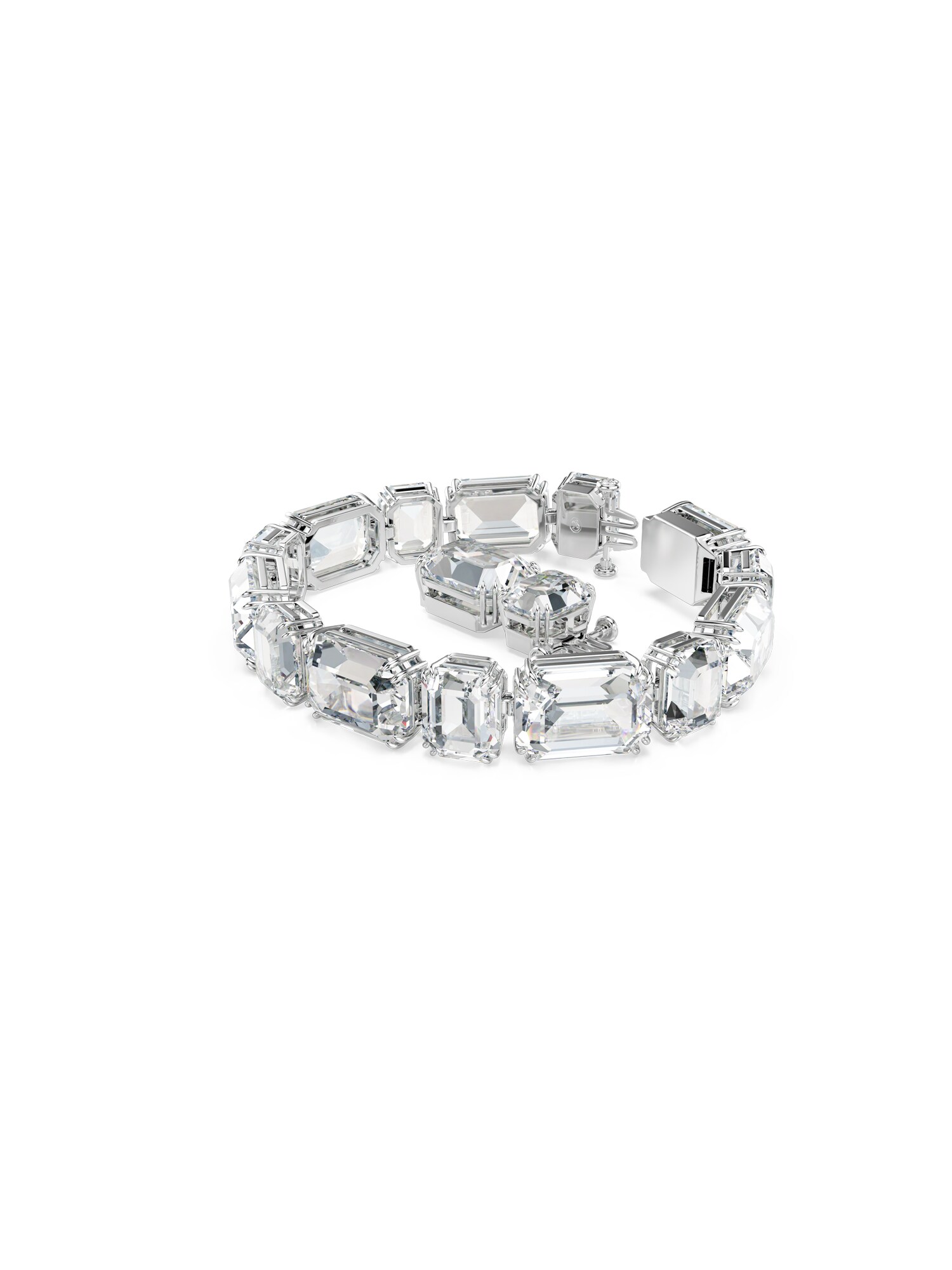 Swarovski Náramok 'Millenia' strieborná / priehľadná (obrázok 3)