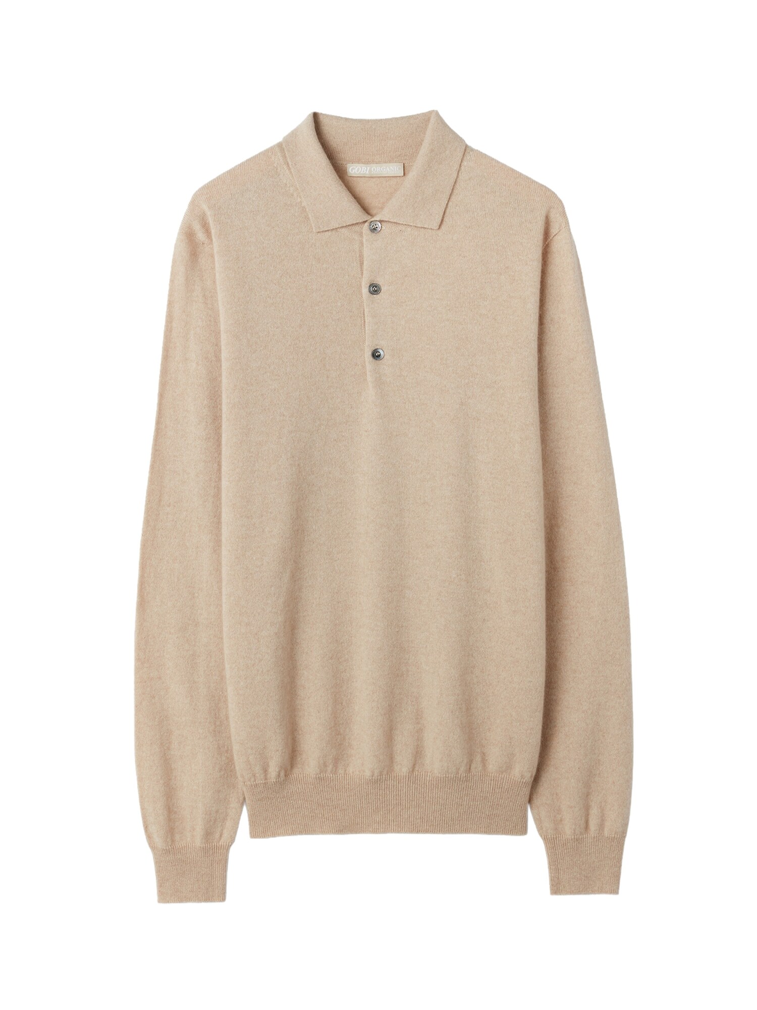 GOBI Cashmere Jersey  beige claro
