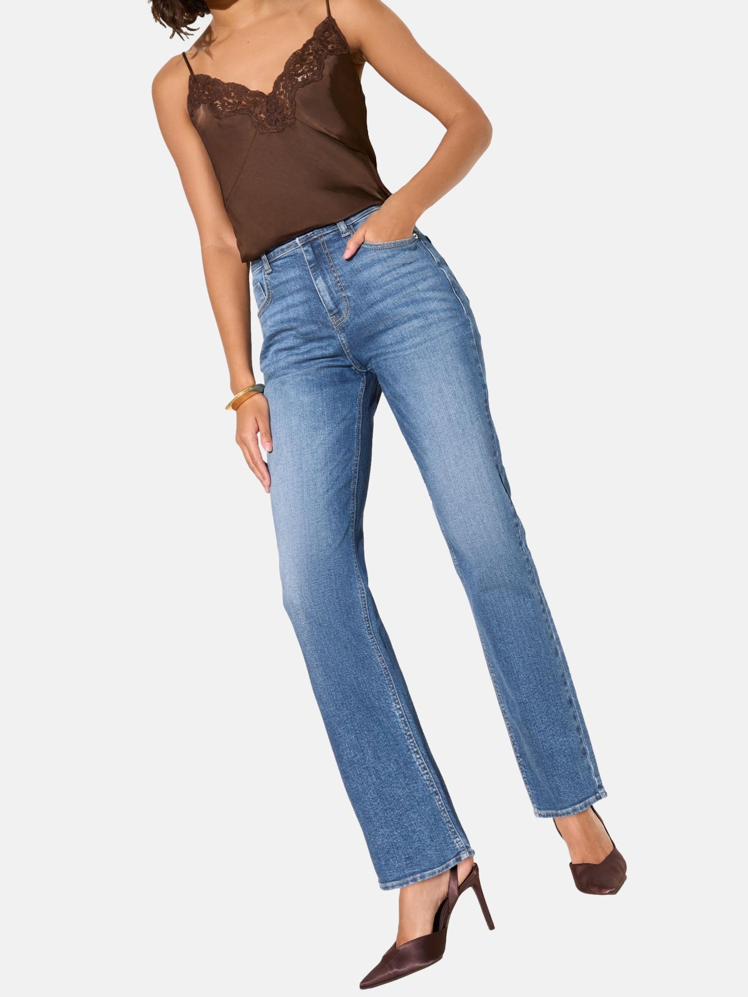 Friends Like These Jeans  albastru denim