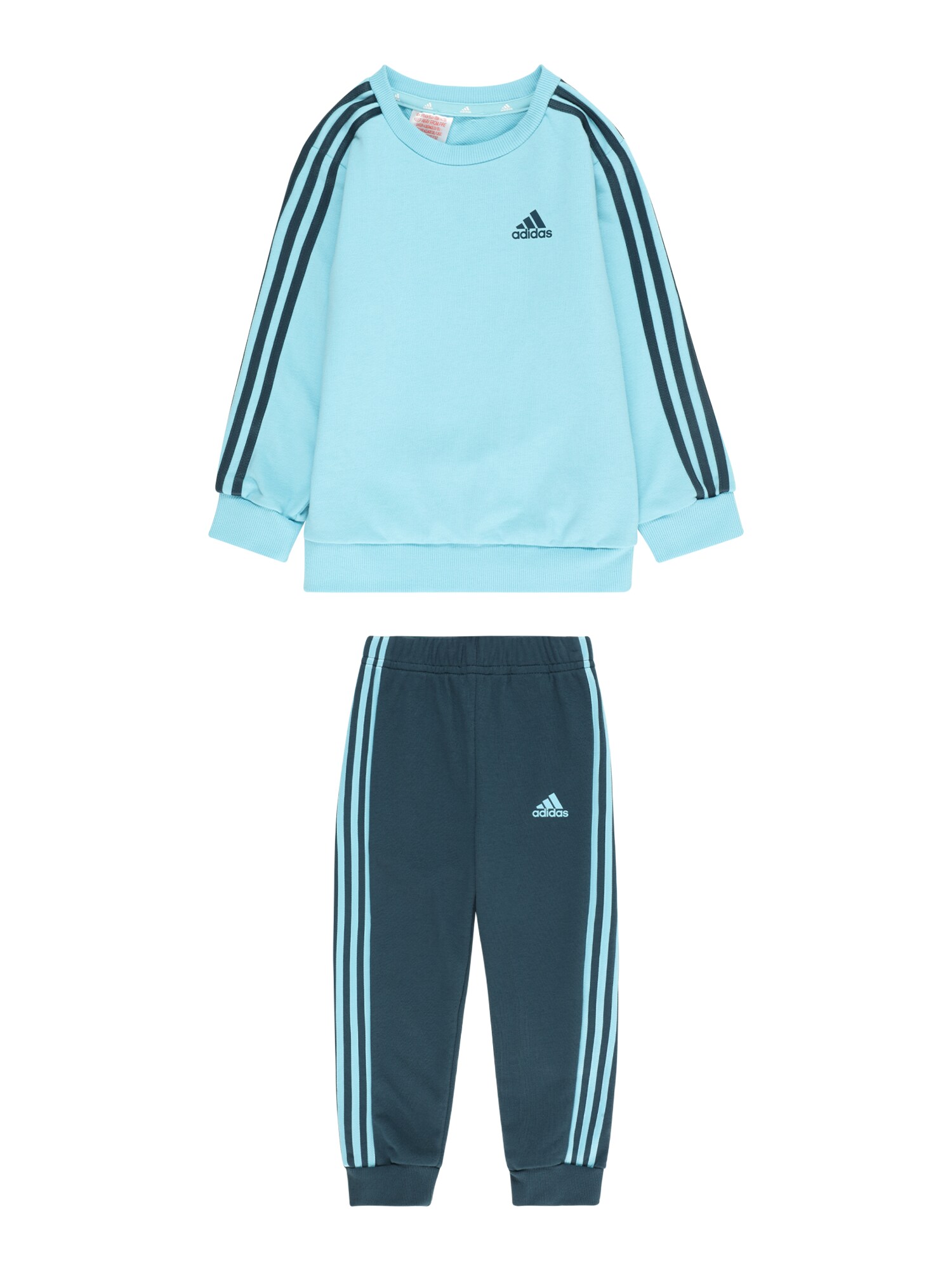 ADIDAS SPORTSWEAR Облекло за трениране 'Essentials 3-Stripes'  тюркоазен / петрол
