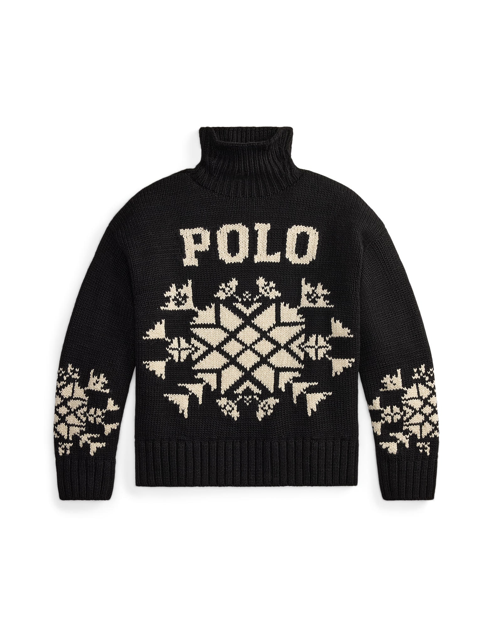 Polo Ralph Lauren Pulover bej deschis / negru