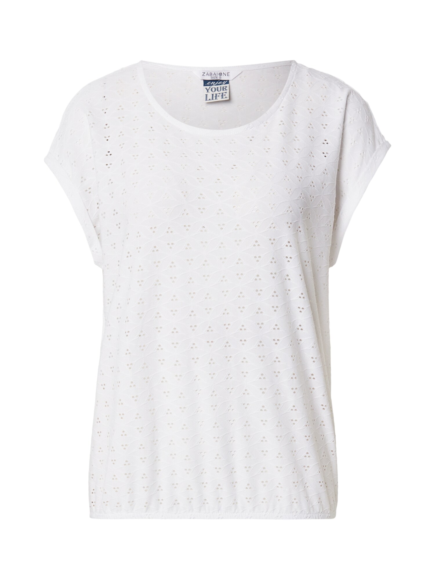 ZABAIONE Tricou 'Ru44th'  alb