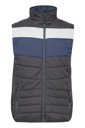 Blend Bodywarmer ‘Kristian’ Blauw / Grijs / Wit