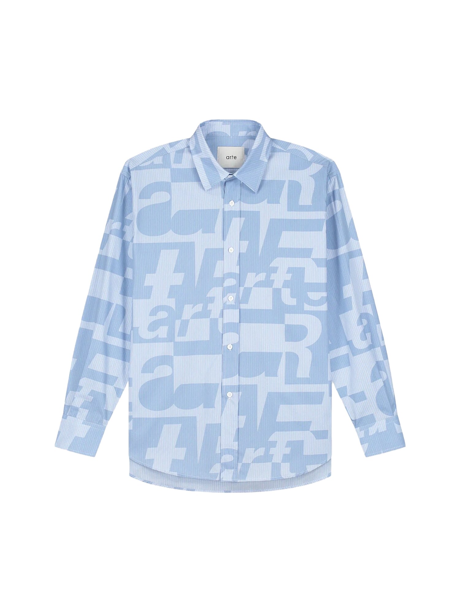 ARTE ANTWERP Camicia  blu pastello / blu chiaro / offwhite
