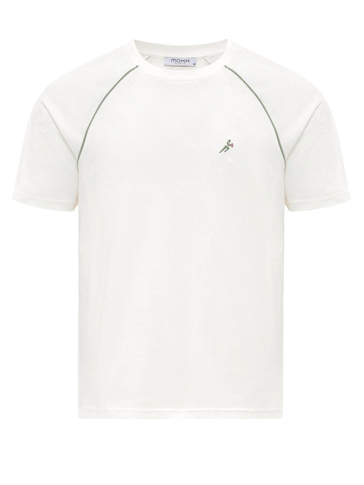 Moxx Paris Shirt Herren Größe M grün / weiß