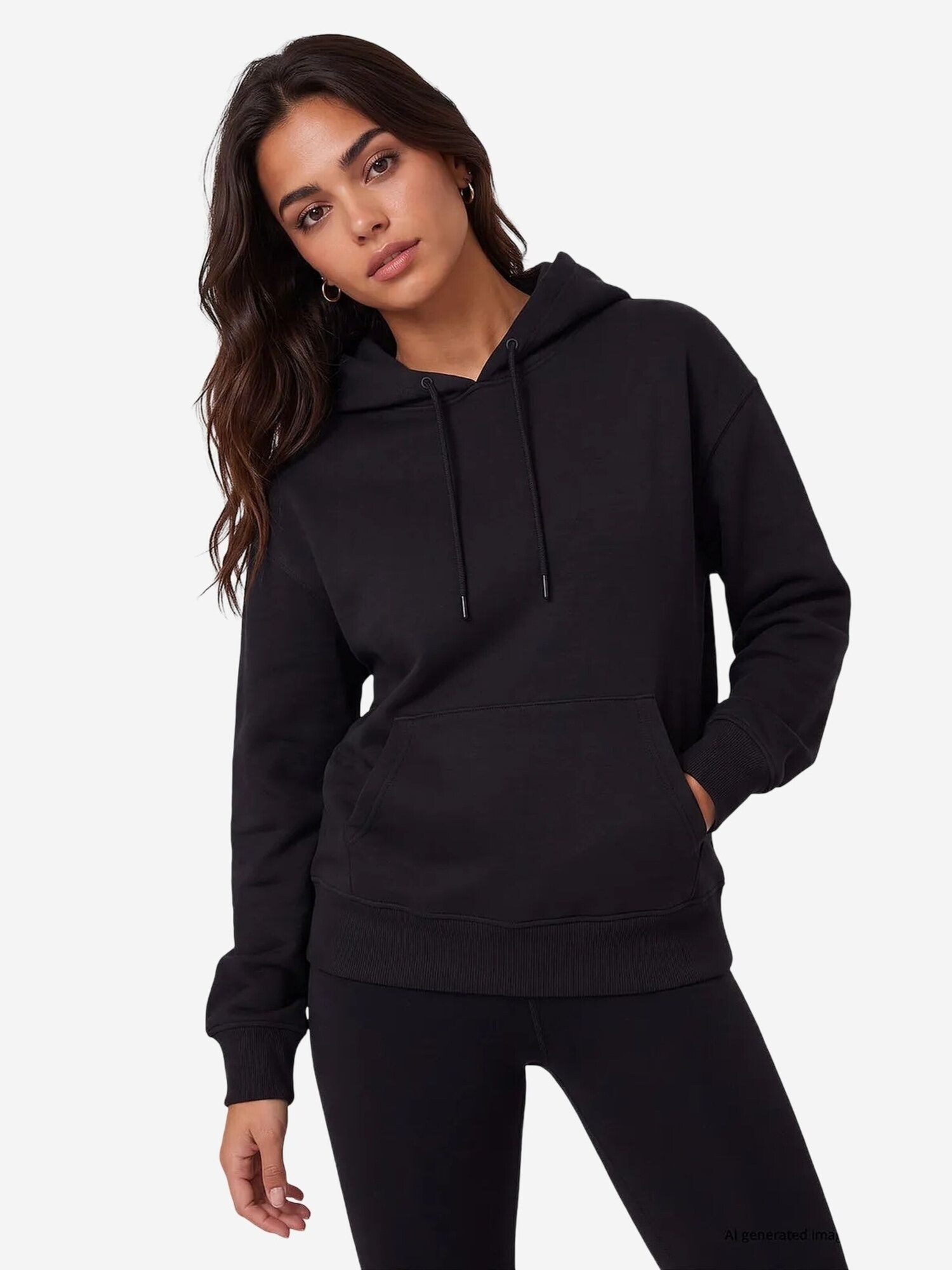 Tommy Life Sweater majica crna