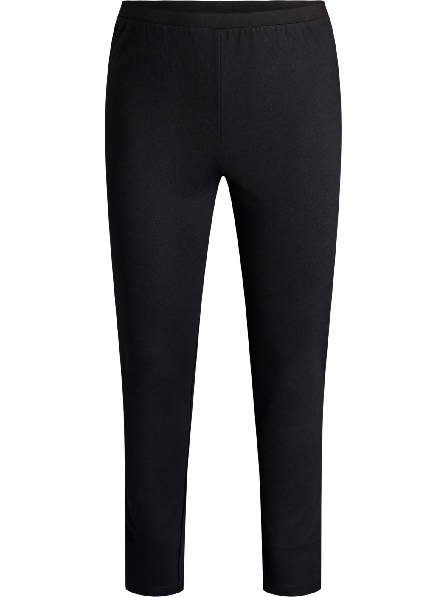 Zizzi Leggings Mwinola  negru / argintiu