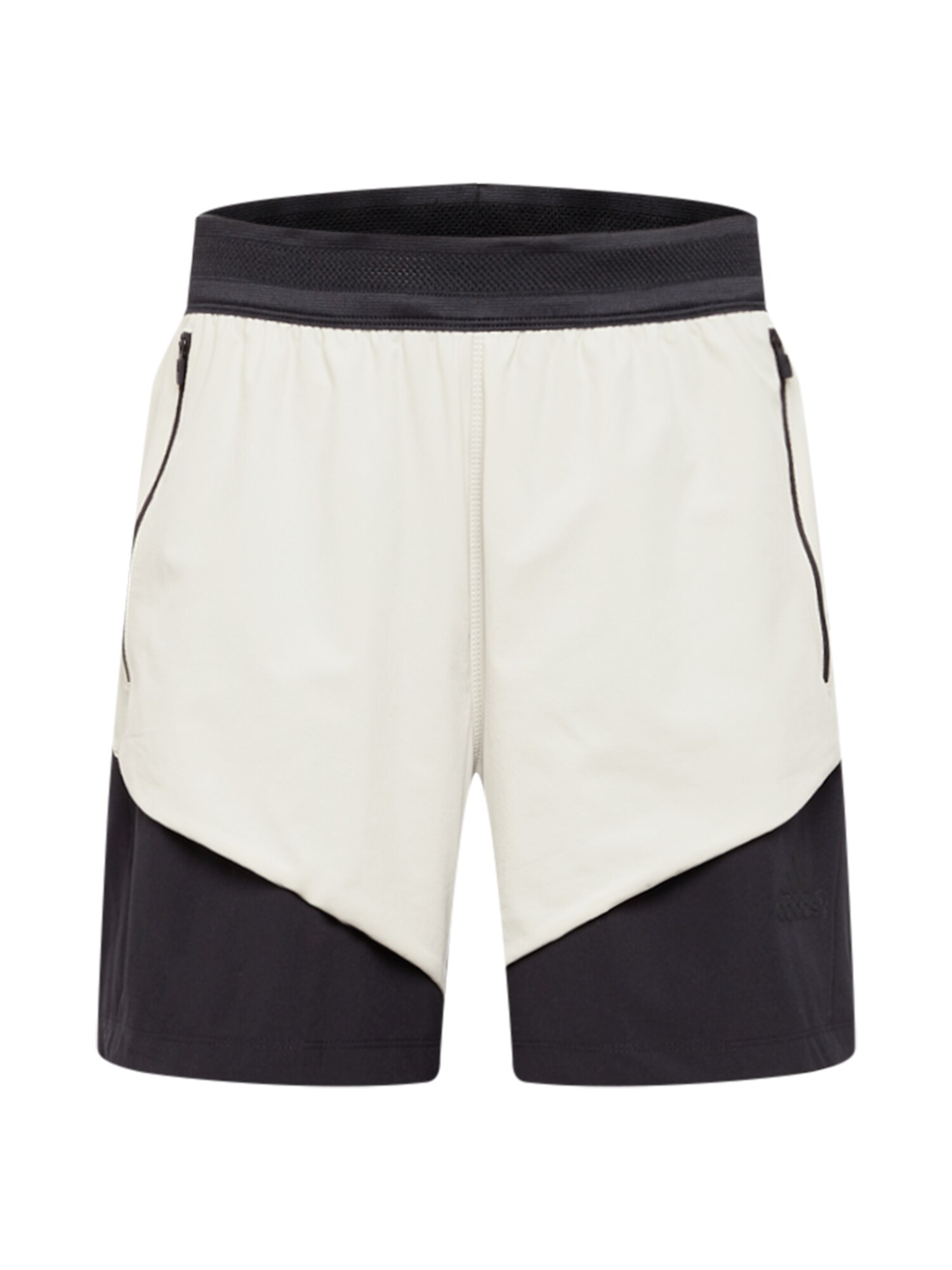 ADIDAS PERFORMANCE Sportinės kelnės  kremo / juoda