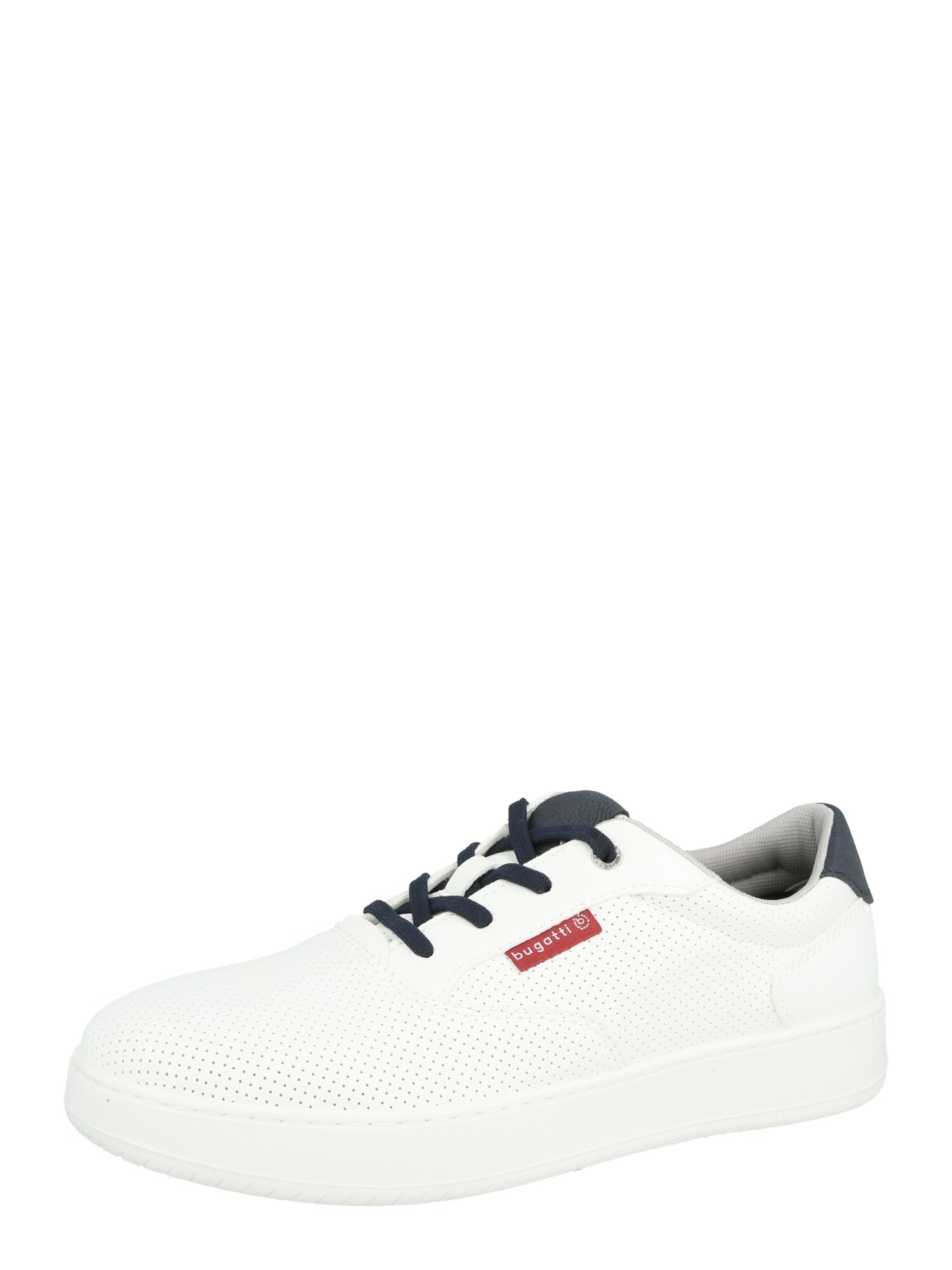 bugatti Sneaker low negru / alb