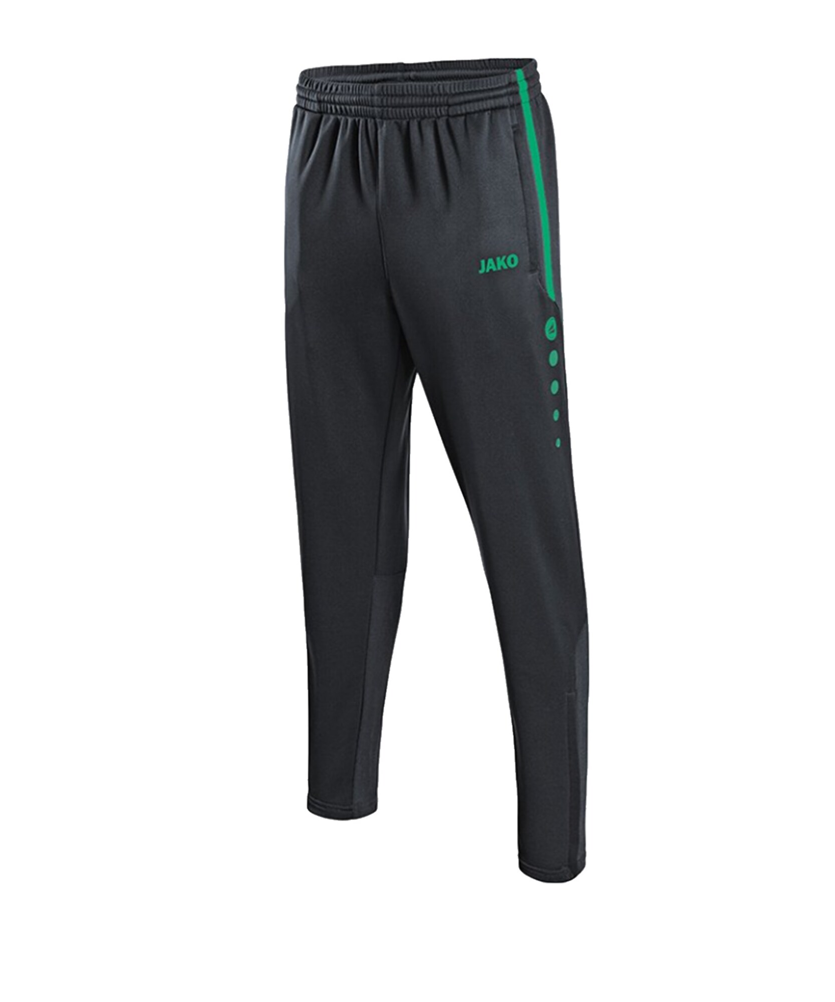 JAKO Pantaloni sport  gri / gri metalic