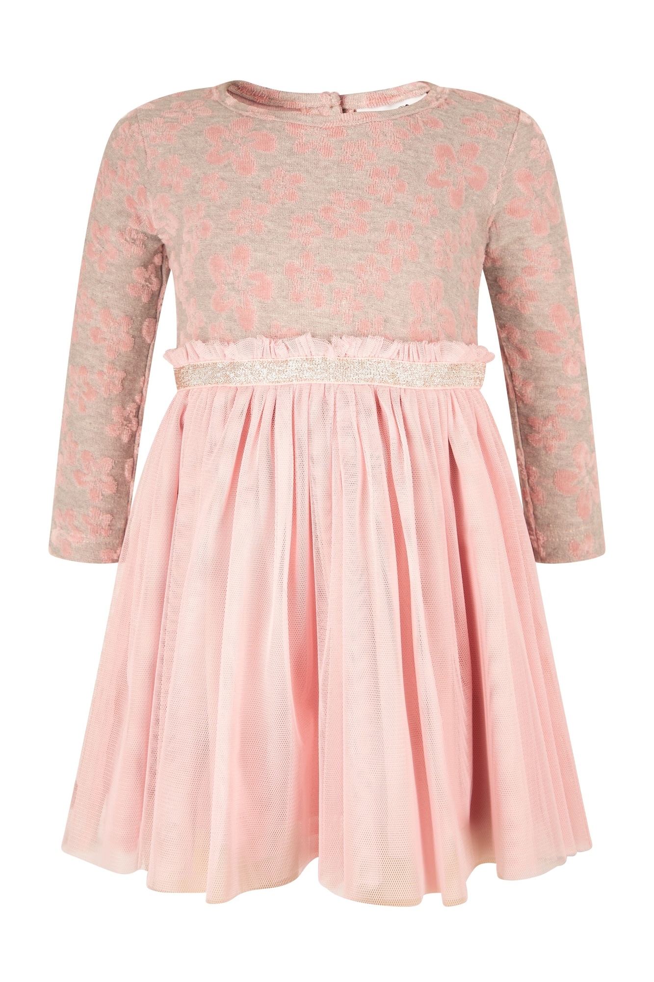happy girls Rochie  gri / roz