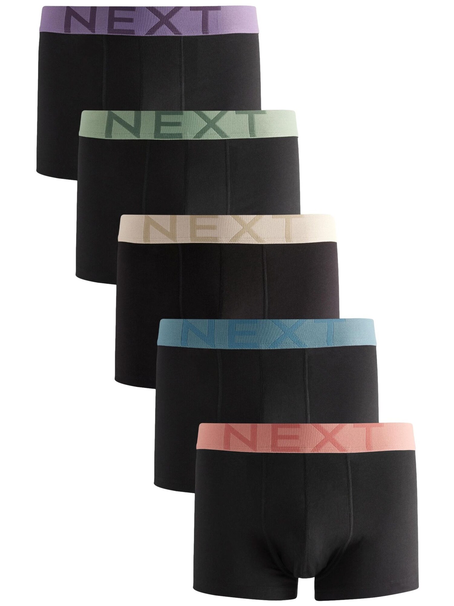Next Boxeri  albastru / verde / lila / negru