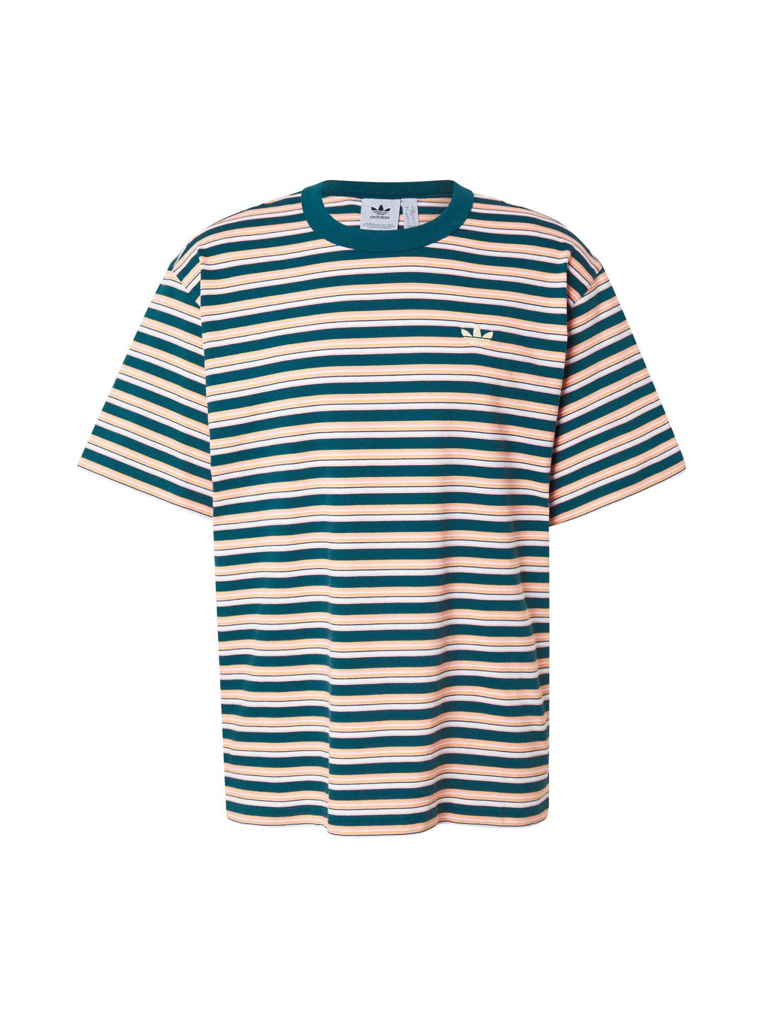 ADIDAS ORIGINALS Póló  benzin / sárgabarack / rózsa / fehér akciós termékkép 1