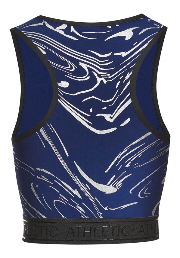 LASCANA ACTIVE, Sport top, kék, 4 kép a 5 közül