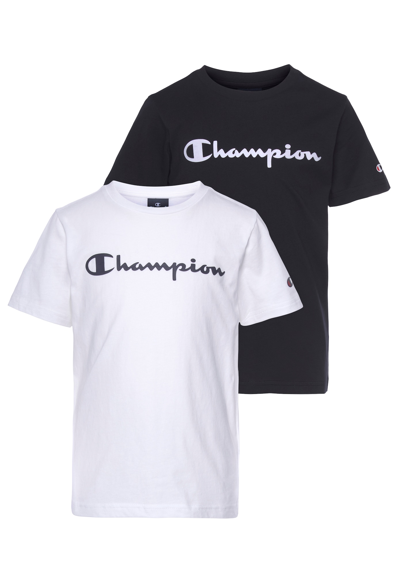 Champion Authentic Athletic Apparel Tričko  modrá / krvavo červená / čierna / biela