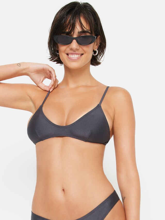 LSCN by LASCANA, Bikini felső 'Nele', szürke, 1 kép a 5 közül