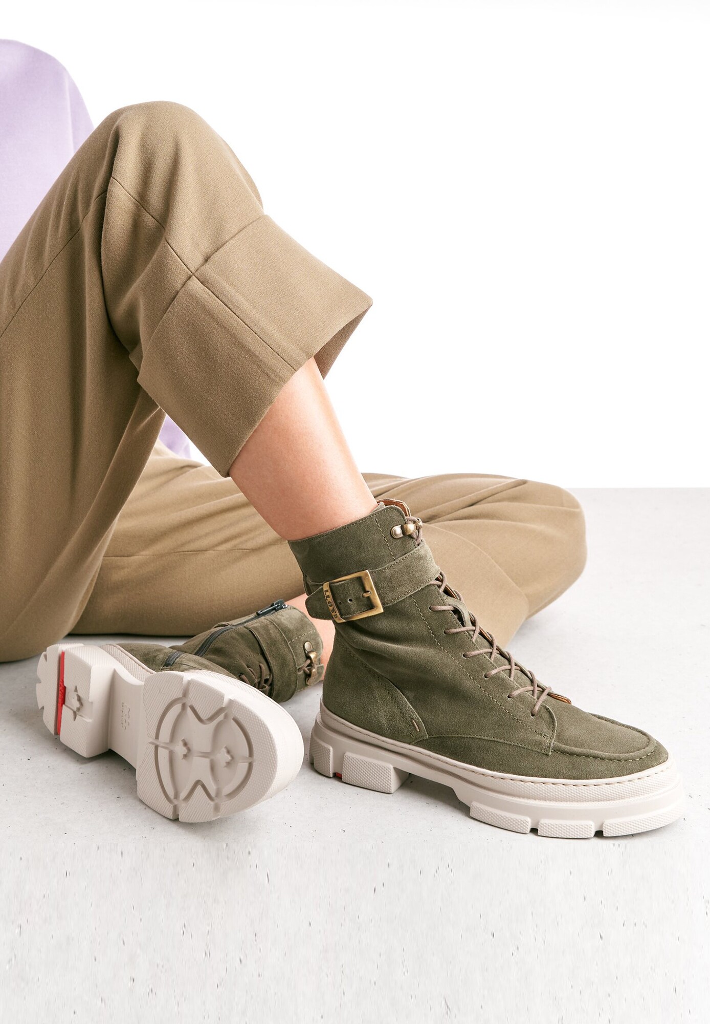 Thumbnail - LLOYD Schnürstiefelette mit Schnalle