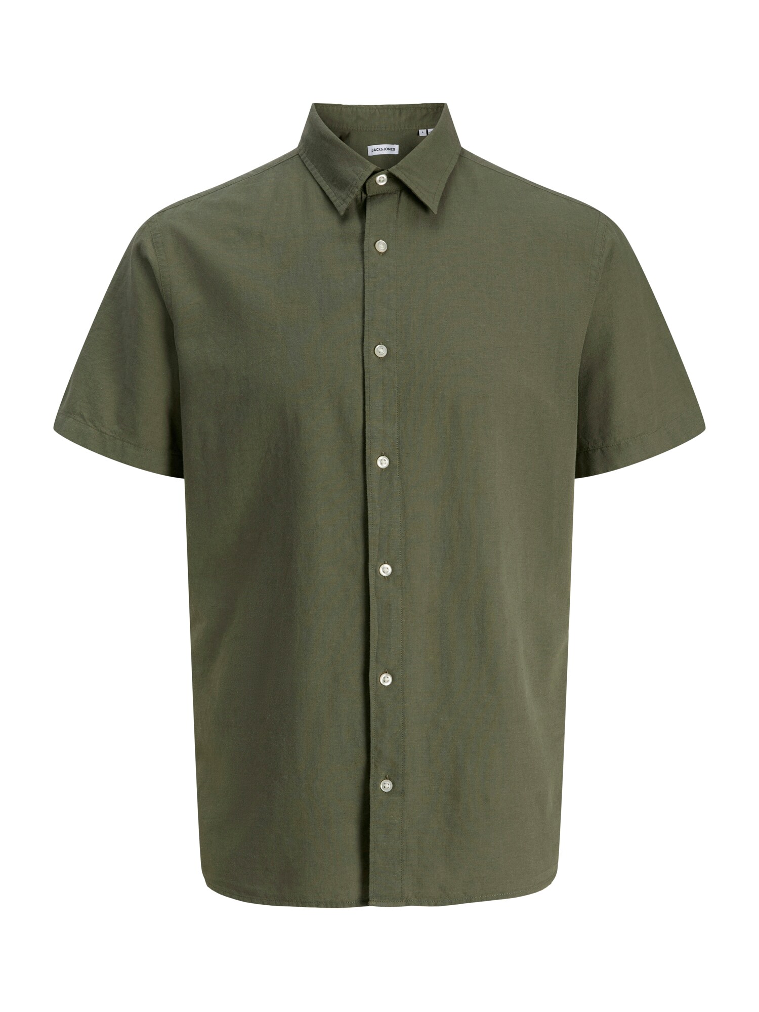 Jack & Jones Plus Cămașă 'JJEBreeze'  oliv