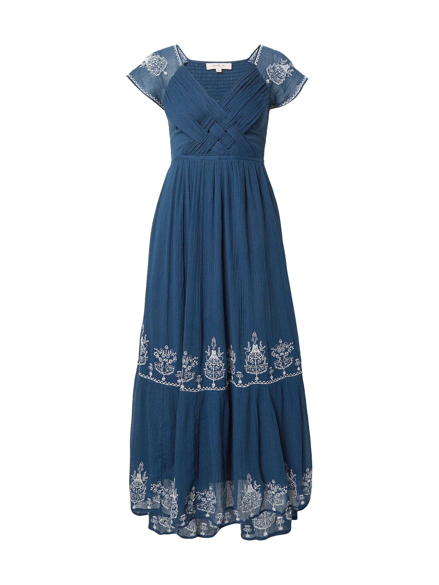Derhy Rochie 'GLAMOUR'  albastru gențiană / alb