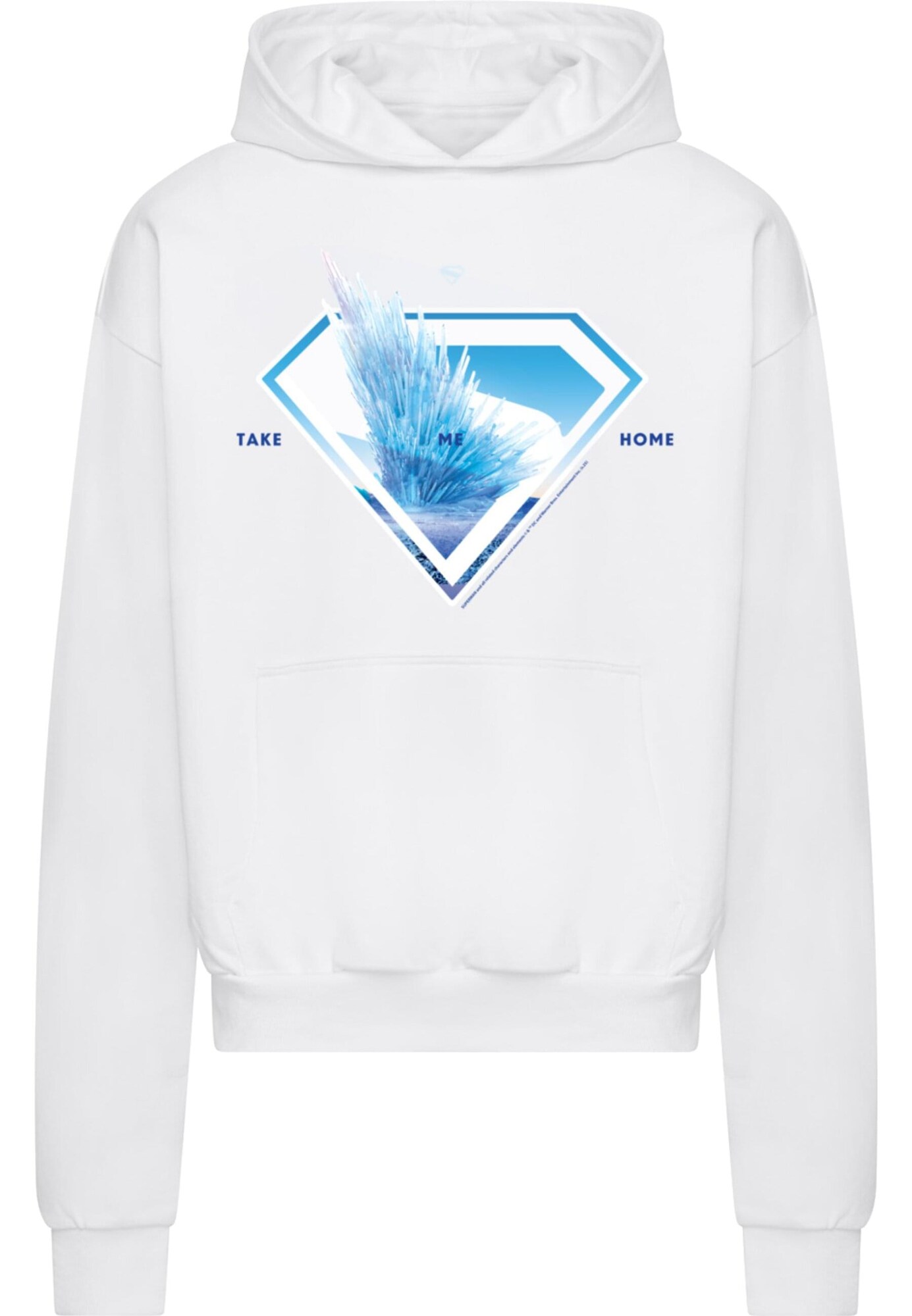 Thumbnail - ABSOLUTE CULT Superman Logo Svalbard Take Me Home Ultra Heavy Hoody