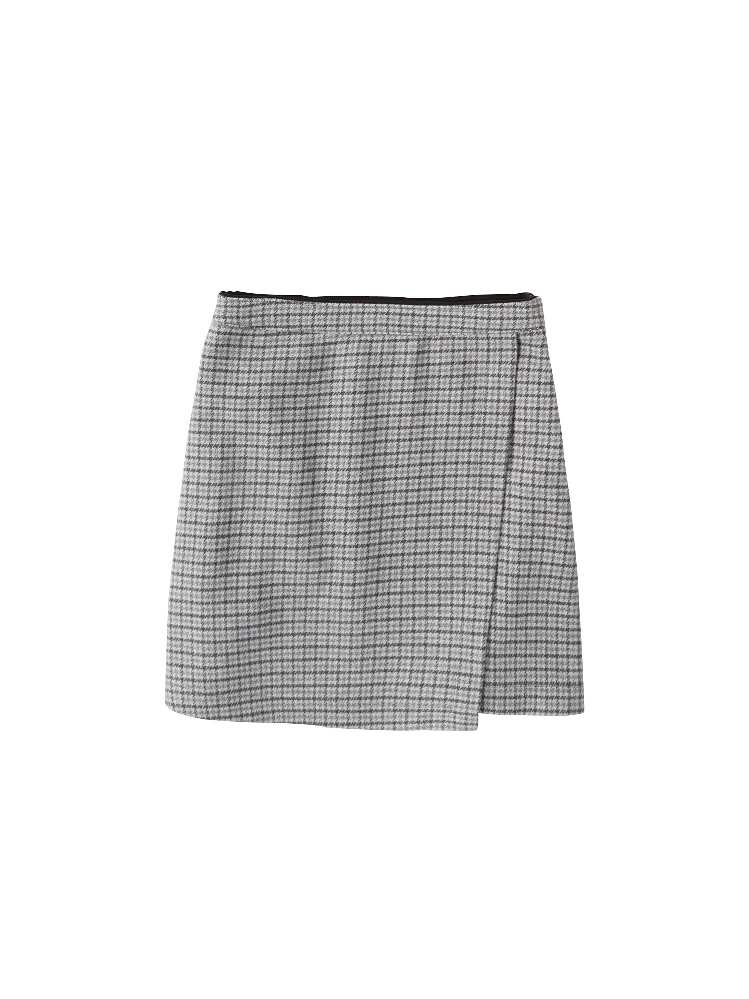 Abercrombie & Fitch Sijonas  balta / juoda / pilka