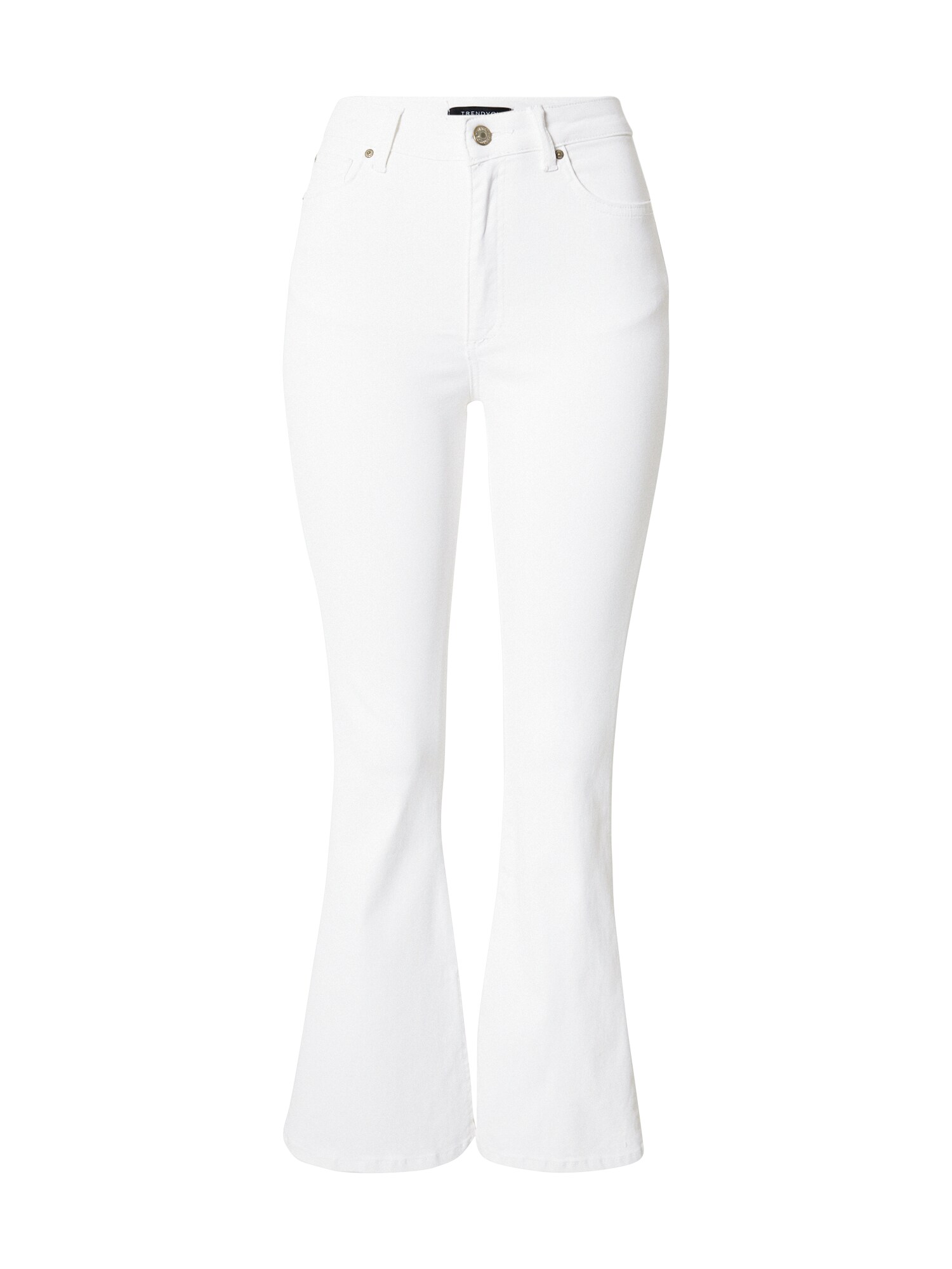 Trendyol Džínsy  biely denim