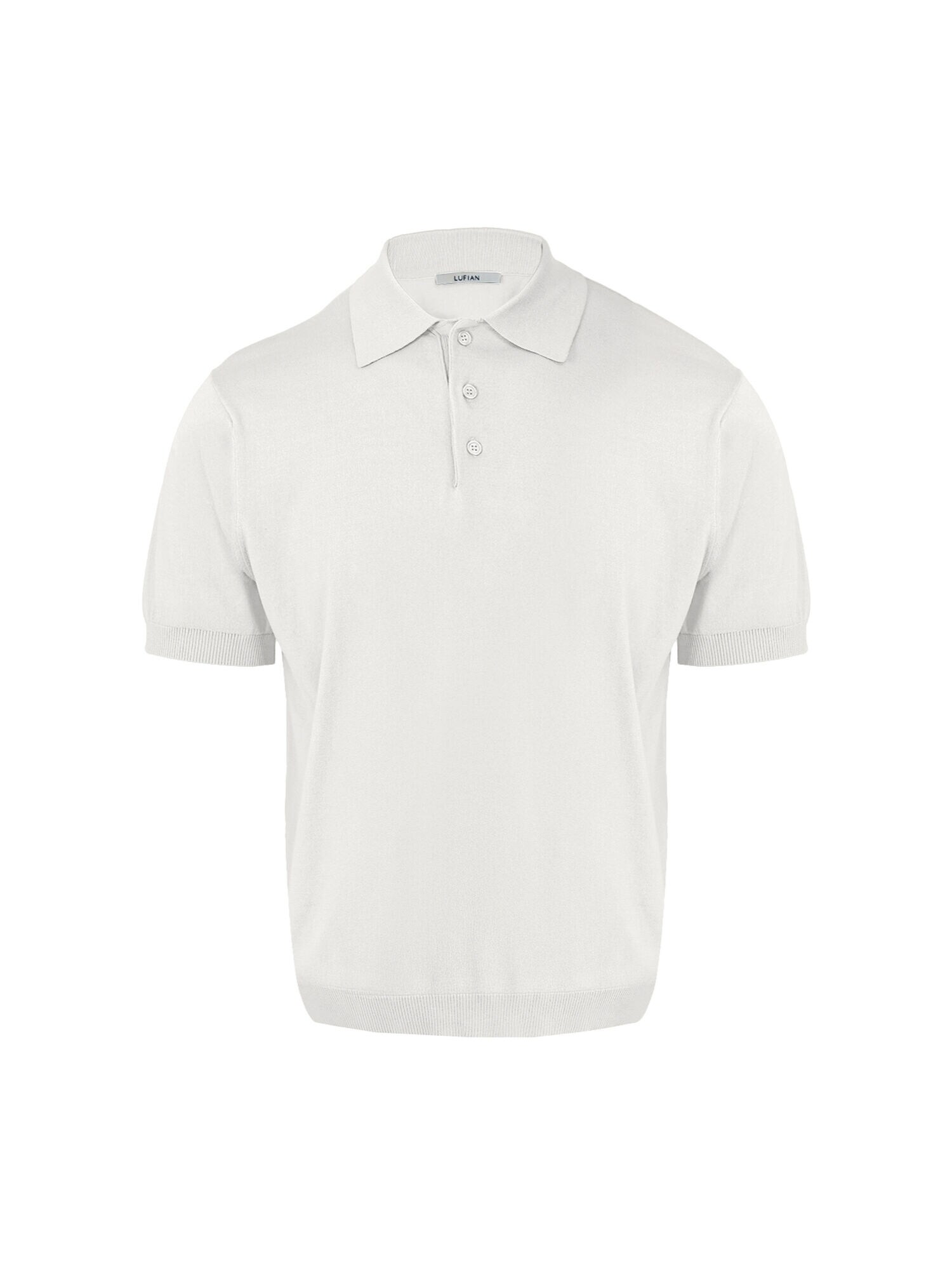 Thumbnail - Lufian Pullover, kurze Knopfleiste am Kragen