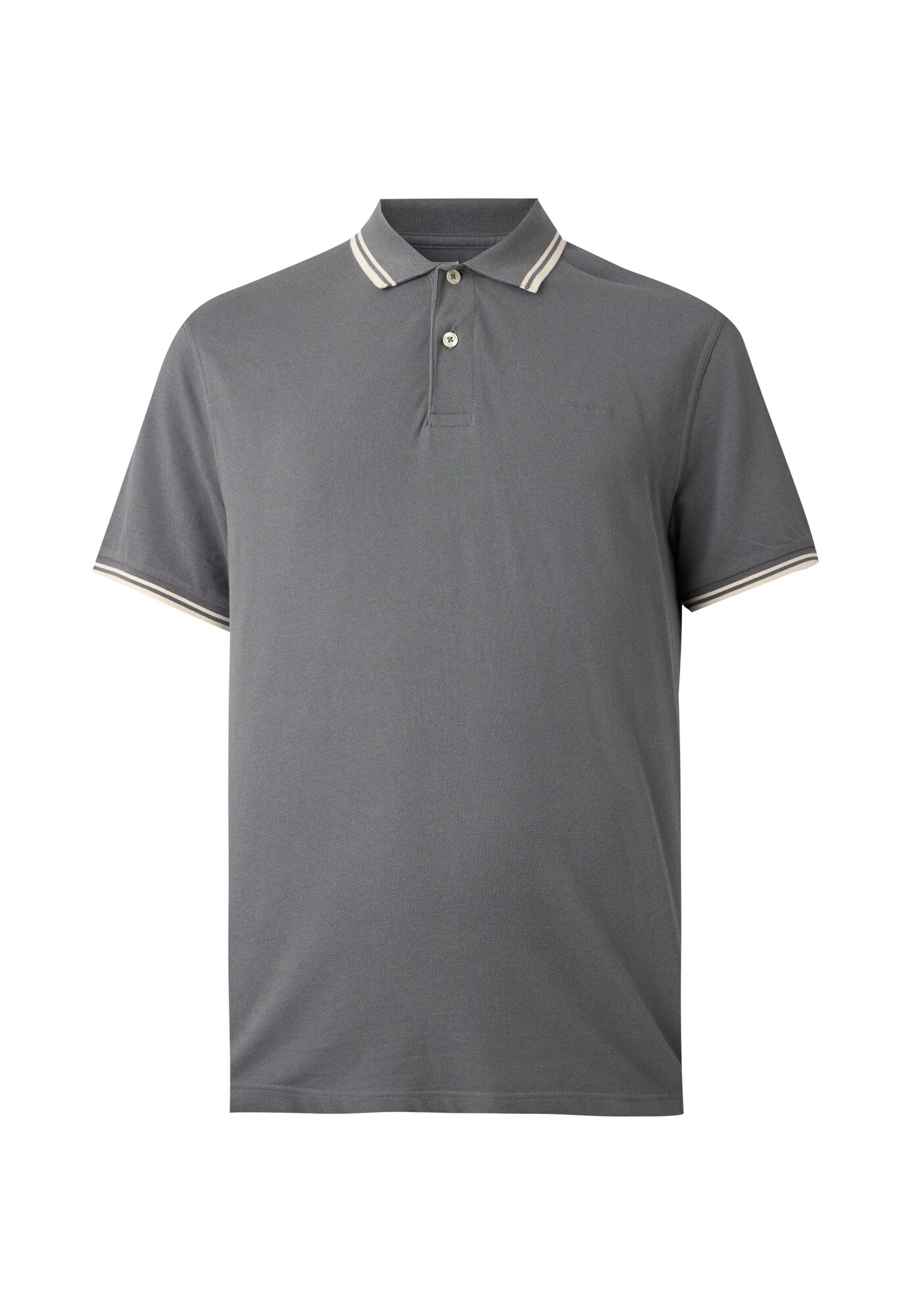 GANT Camiseta  gris / blanco