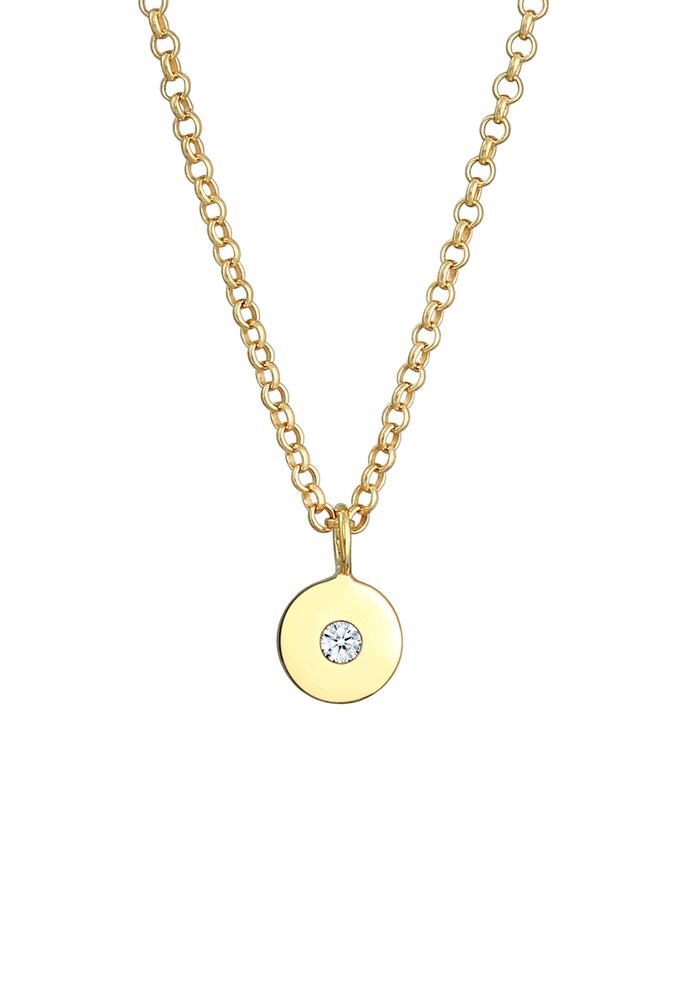 Elli DIAMONDS Halskette Damen Größe 42 gold