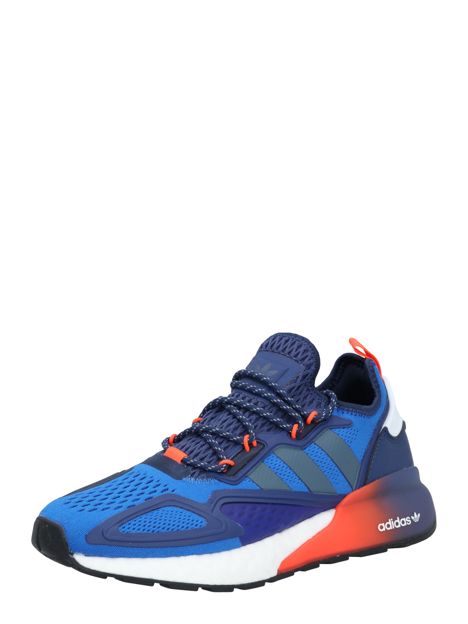 ADIDAS ORIGINALS Sportbačiai be auliuko 'ZX 2K'  mėlyna / tamsiai mėlyna / balta