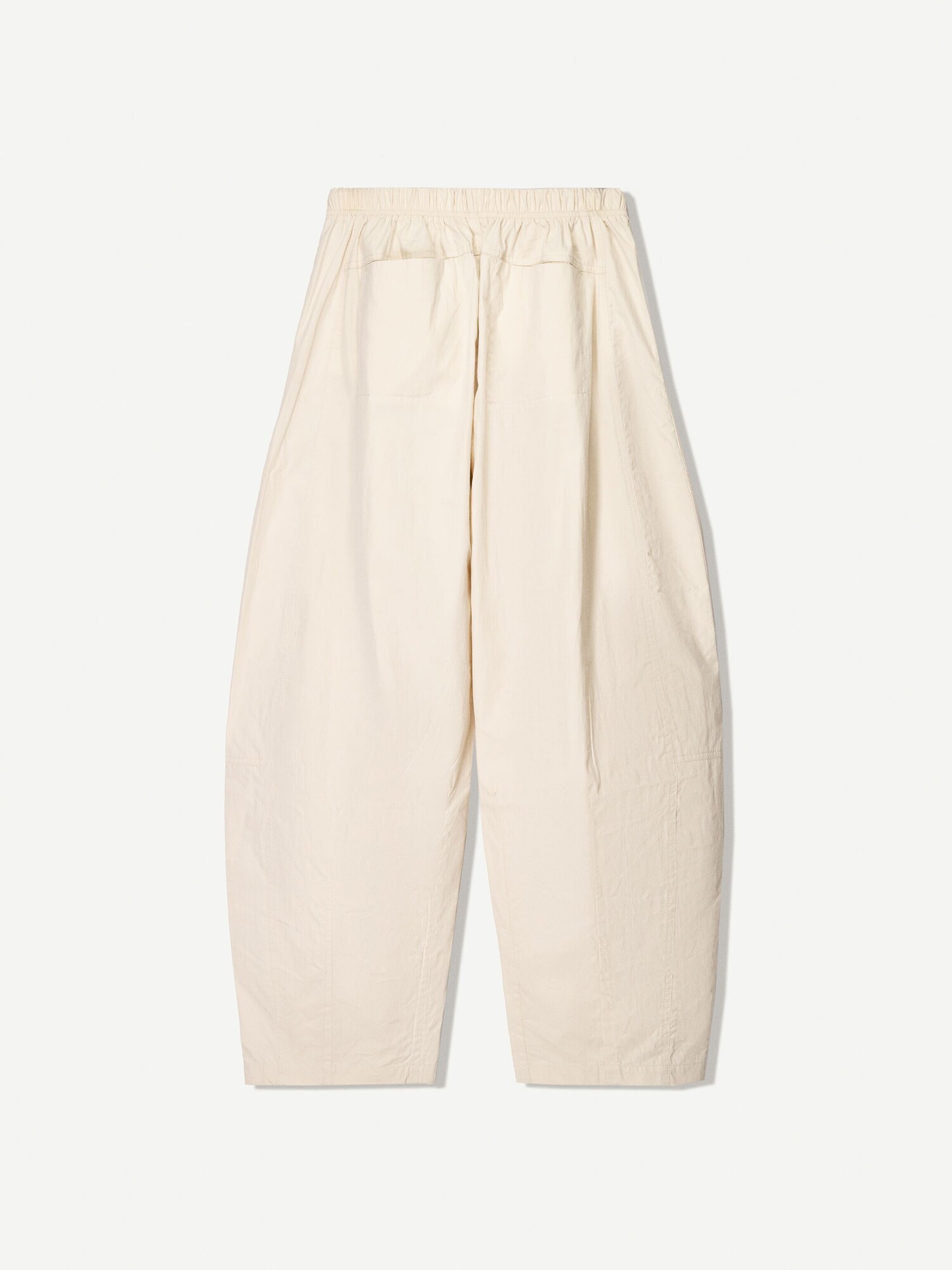 Bershka Ráncos nadrág  ekrü termék 2. képe