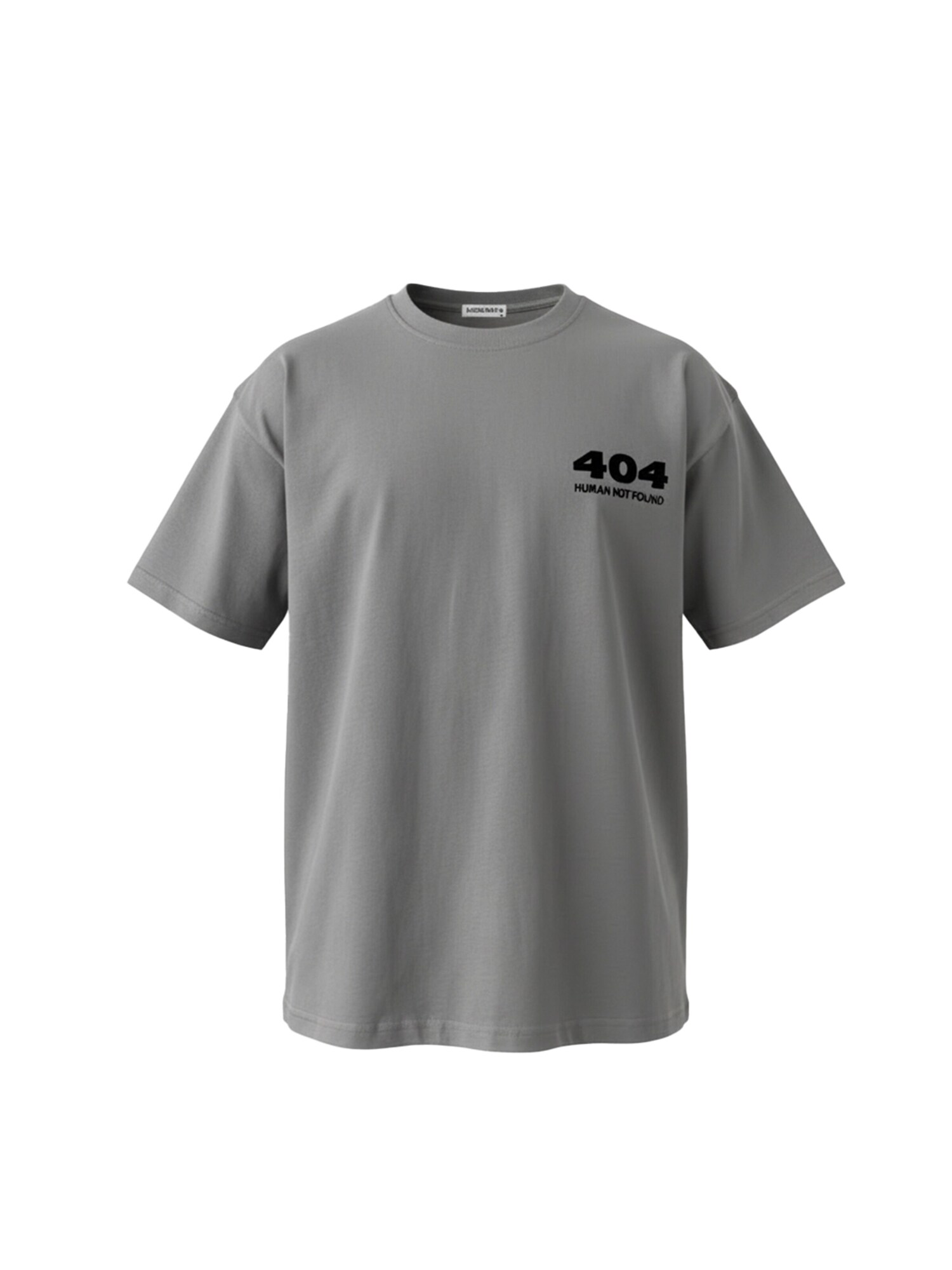 Kleidermafia Camiseta 'Oversize 404 T-shirt - Grey'  gris