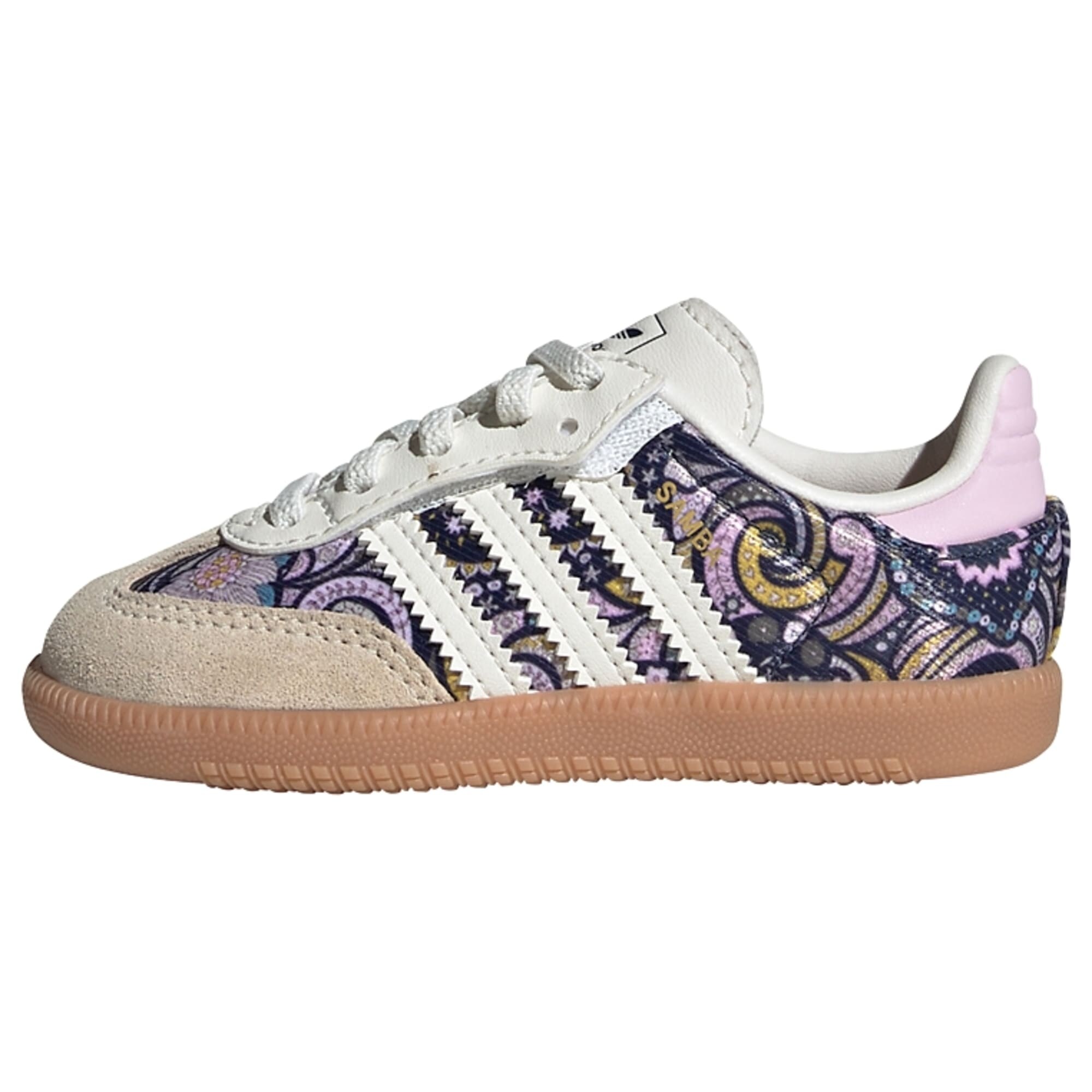 ADIDAS ORIGINALS Tenisky 'Adidas x Liberty Samba OG'  námornícka modrá / orchideová / biela