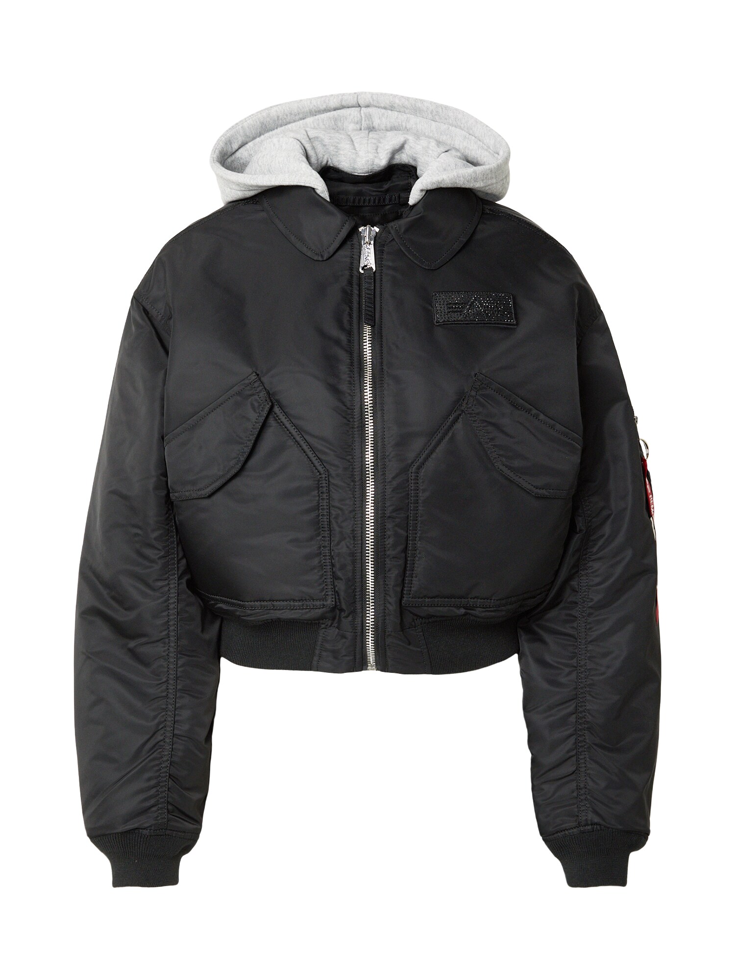 ALPHA INDUSTRIES Geacă de primăvară-toamnă CWU-45 negru